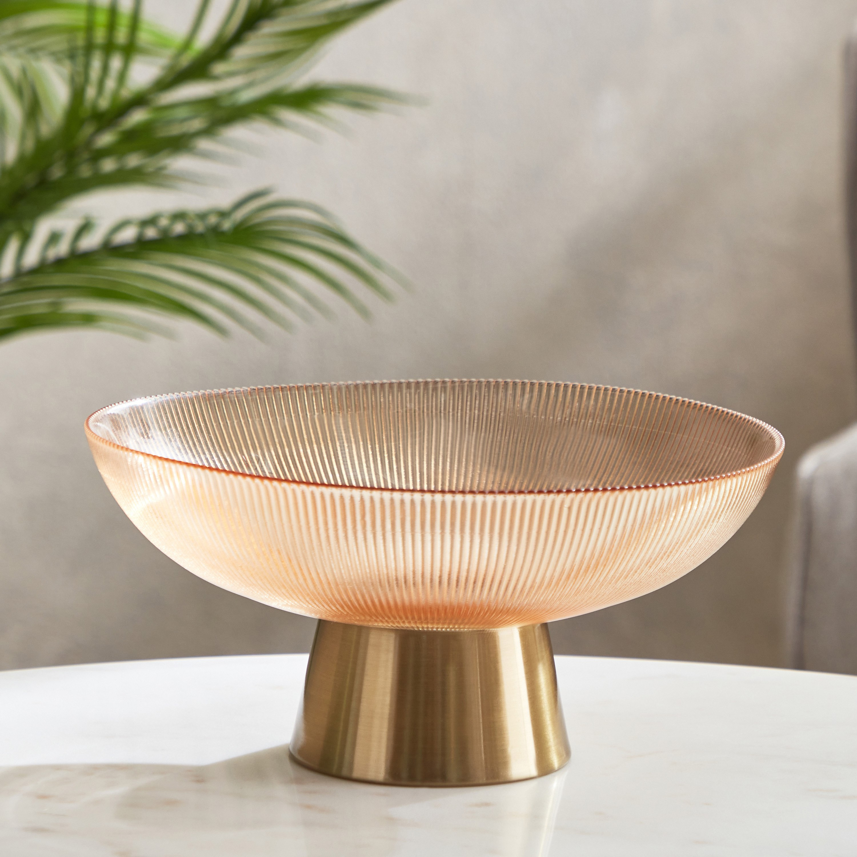 صينية زجاج مضلعة من بلينكو - 25x11 سم-hbxhomeware-hbxdecorandfurnishings-image-2