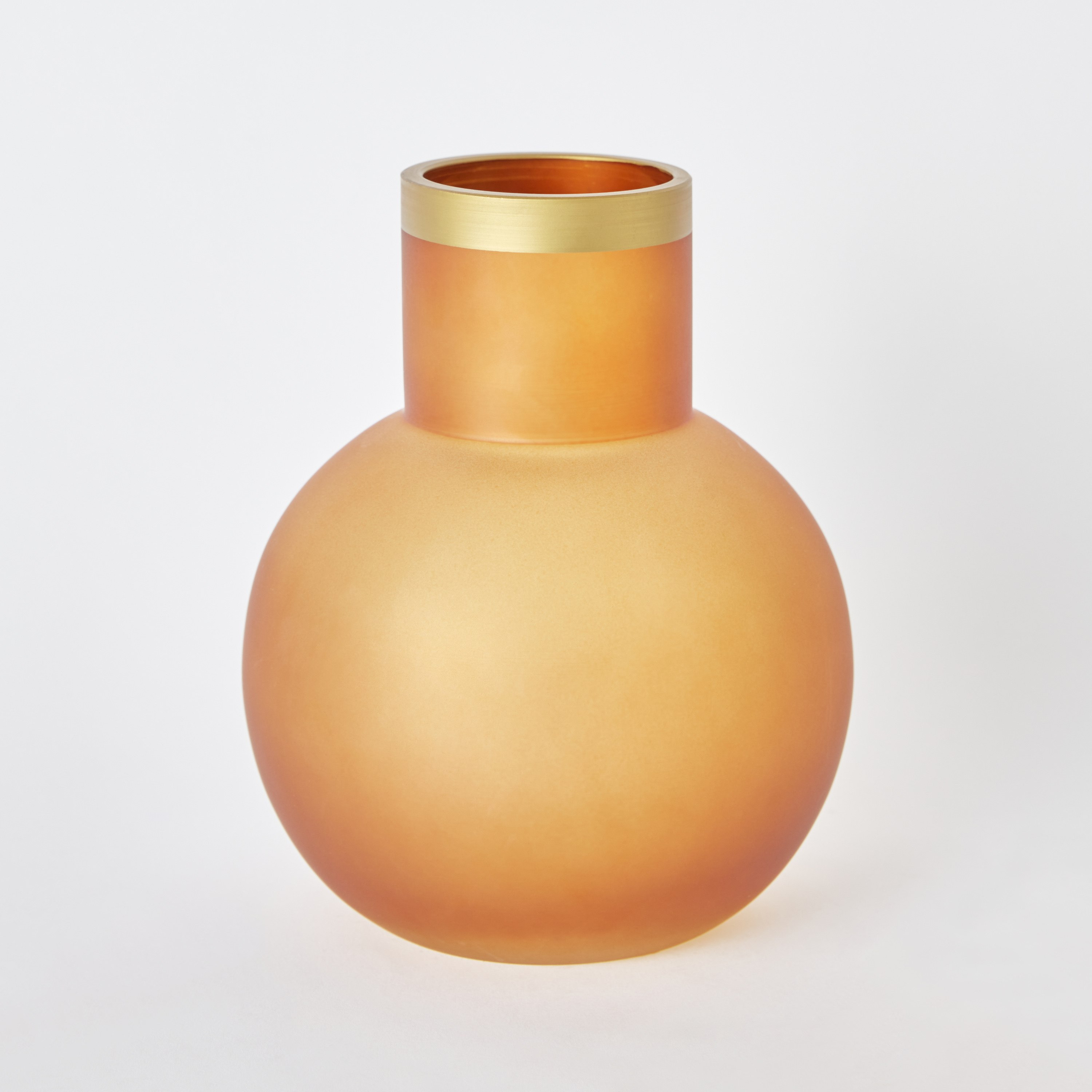 مزهرية زجاج معتمة من بلينكو - 14.5x18.5 سم-hbxbedroom-decorandaccessories-vases-image-6