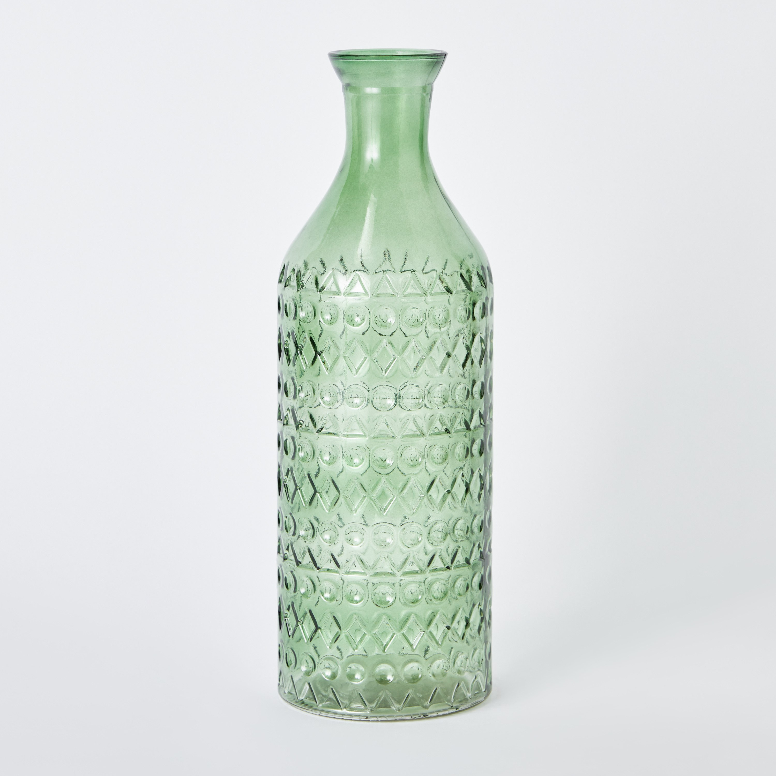 مزهرية زجاج مرشوشة على شكل قارورة من بلينكو - 10x30 سم-hbxbedroom-decorandaccessories-vases-image-6