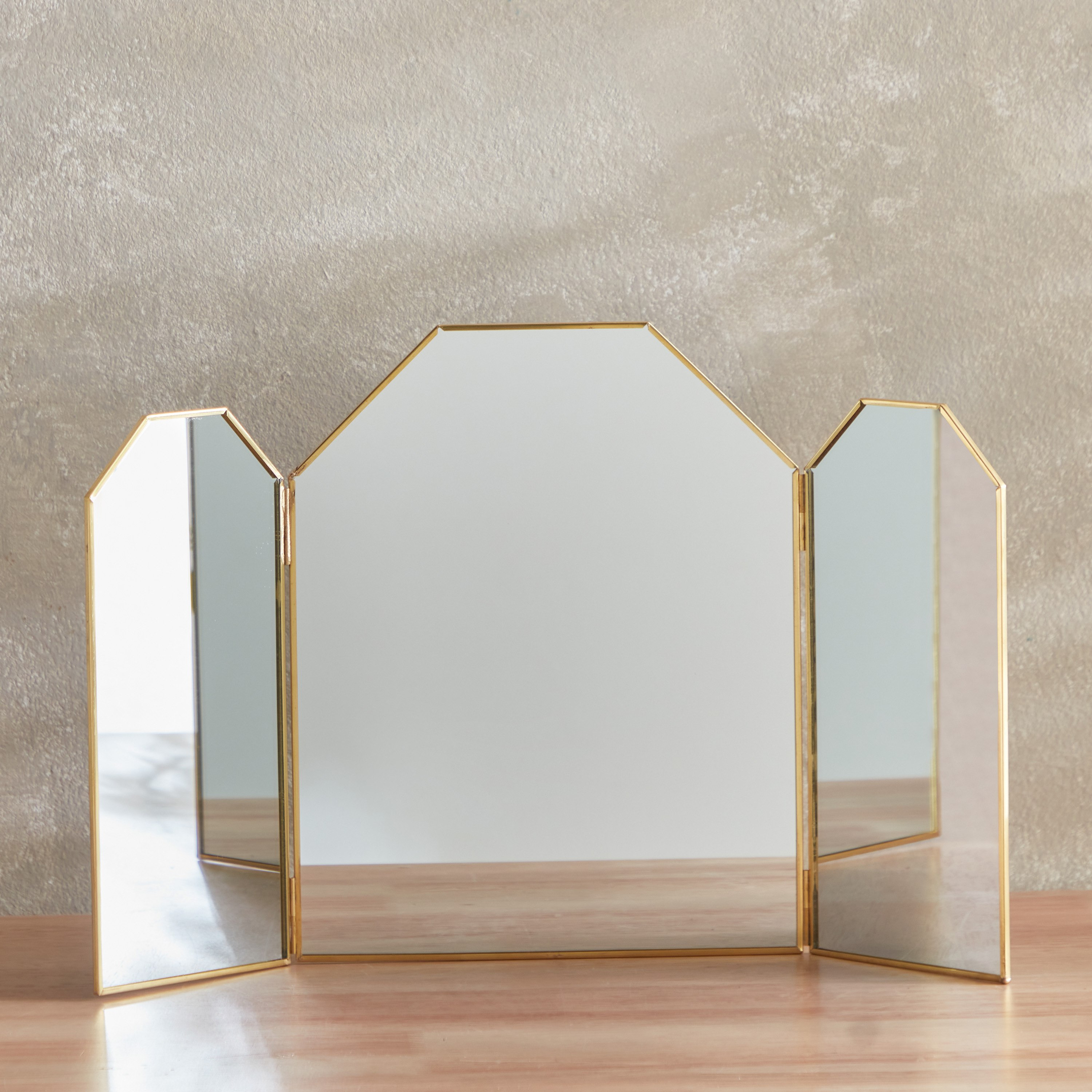 مرآة زجاجية معدنية من بلينكو - 20x25 سم-hbxhomeware-hbxdecorandfurnishings-image-2