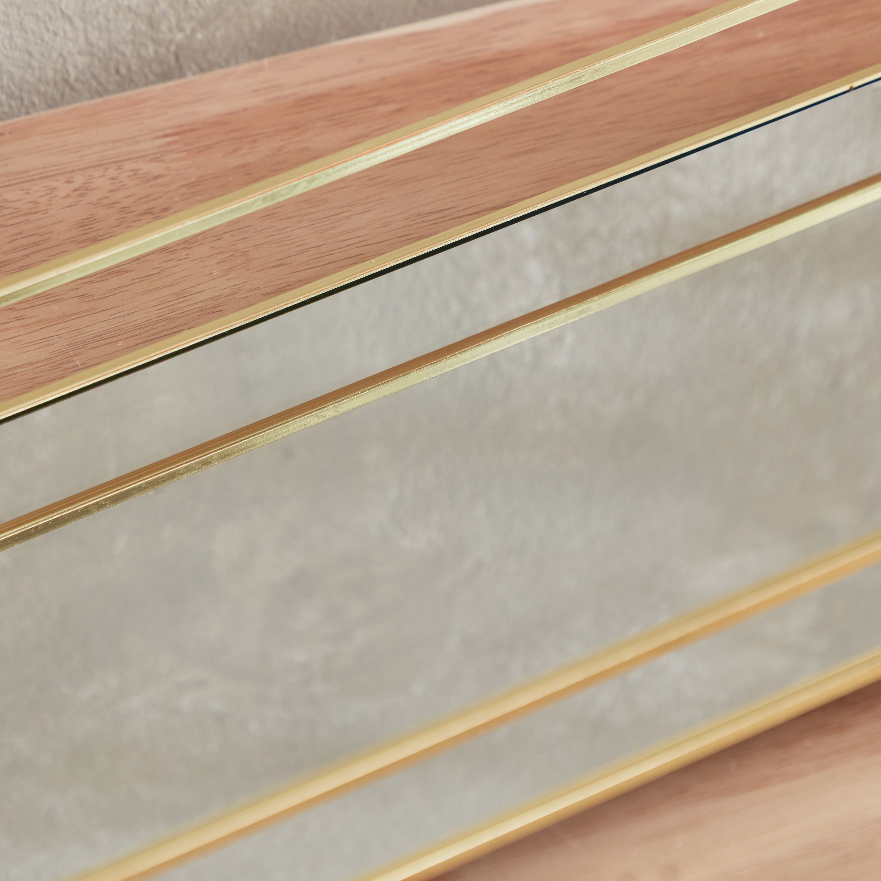 Blenko Glass Tray with Metal Handles - 34x16x4 cm-hbxhomeware-hbxdecorandfurnishings-image-4