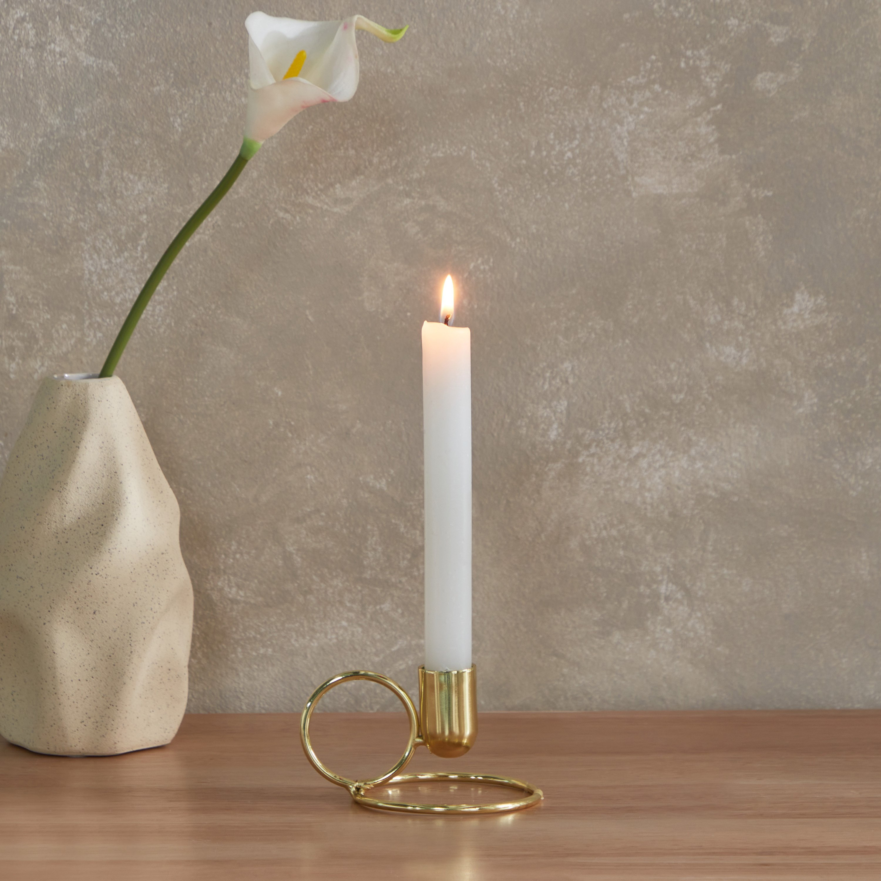 حامل شموع معدن - بلينكو - 8x5x5 سم-hbxlivingroom-decorandaccessories-candleholders-image-1