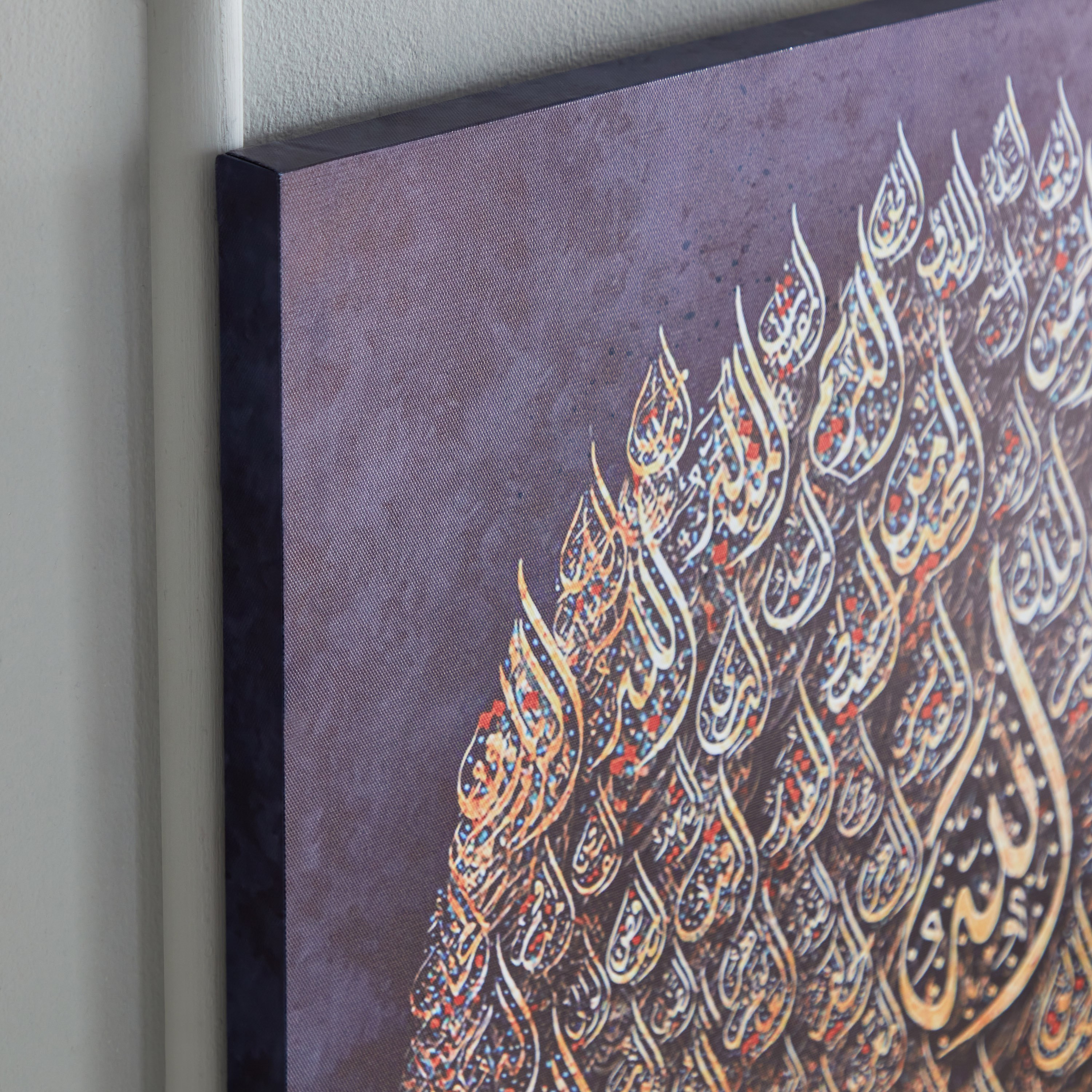 زينة حائط كانفاس بطبعات من أيكا - 60x60x2.5 سم-hbxhomeware-hbxdecorandfurnishings-image-4