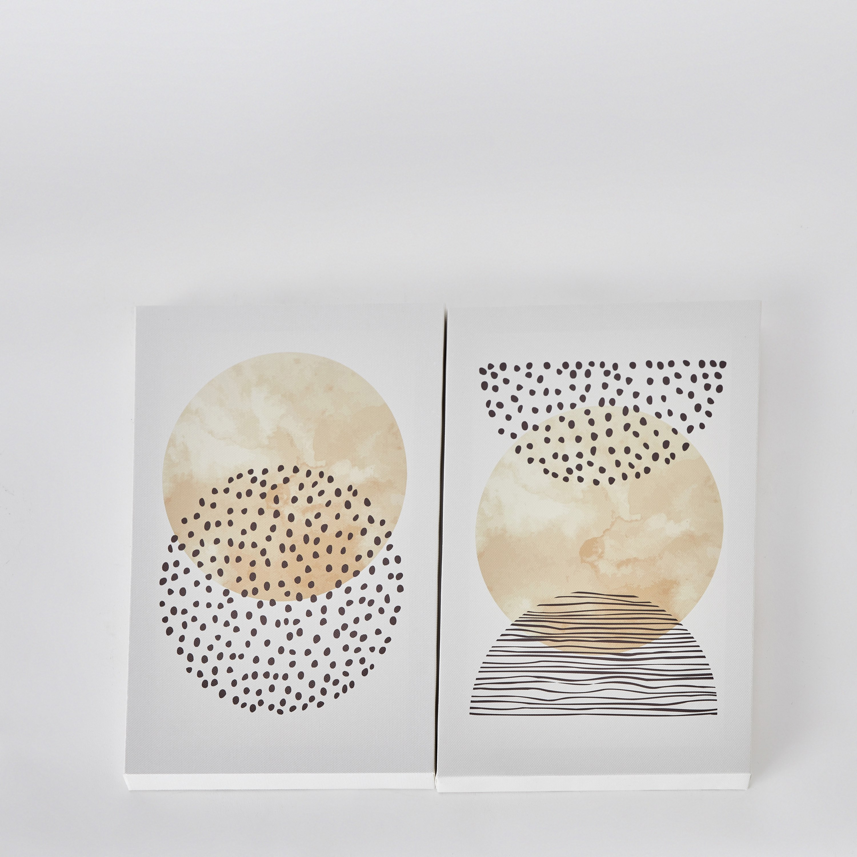 زينة حائط كانفاس بطبعات قطعتين من آيكا - 20x30x1.8 سم-hbxhomeware-hbxdecorandfurnishings-image-6