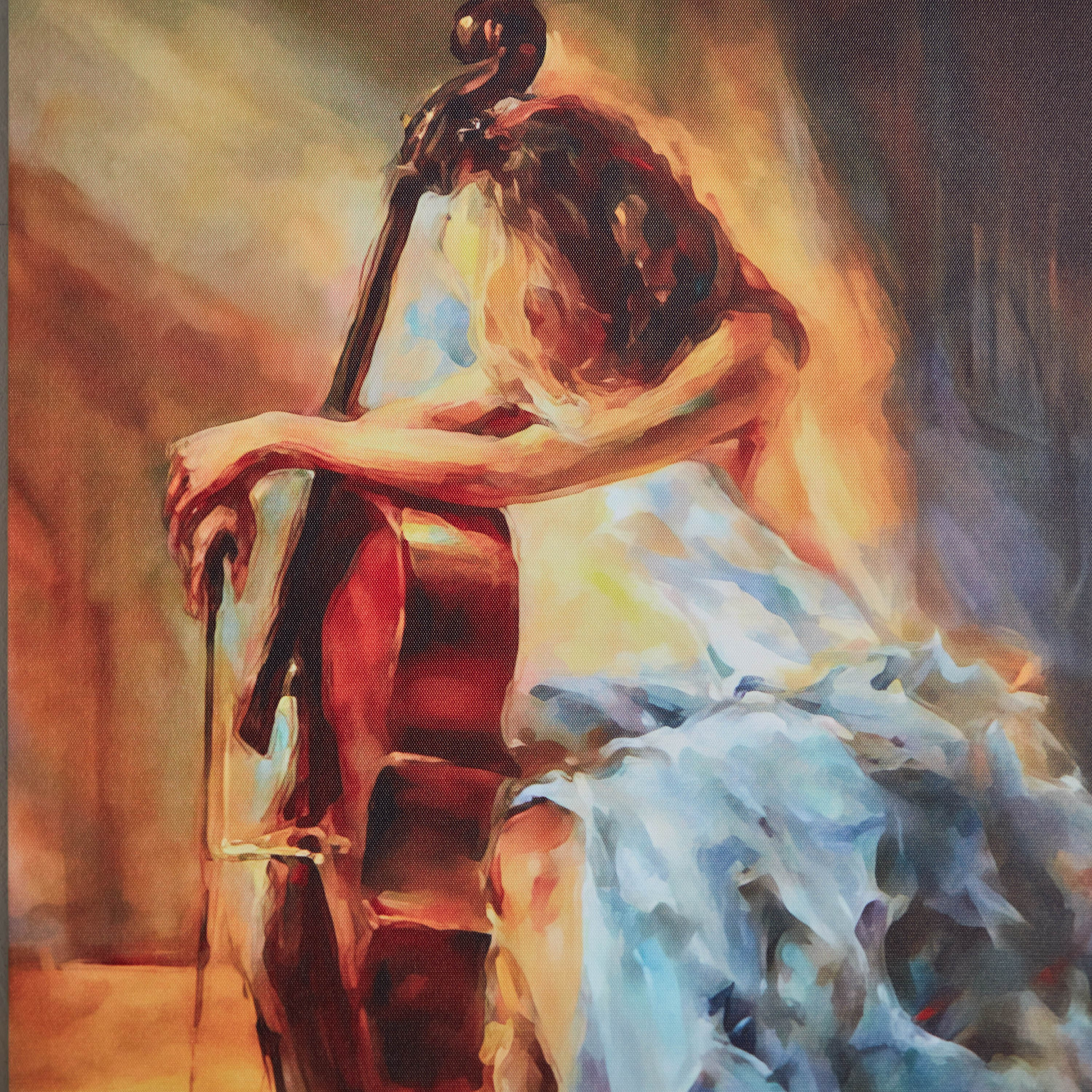 زينة حائط كانفاس بطبعات من آيكا - 50x70x2.5 سم-hbxhomeware-hbxdecorandfurnishings-image-3