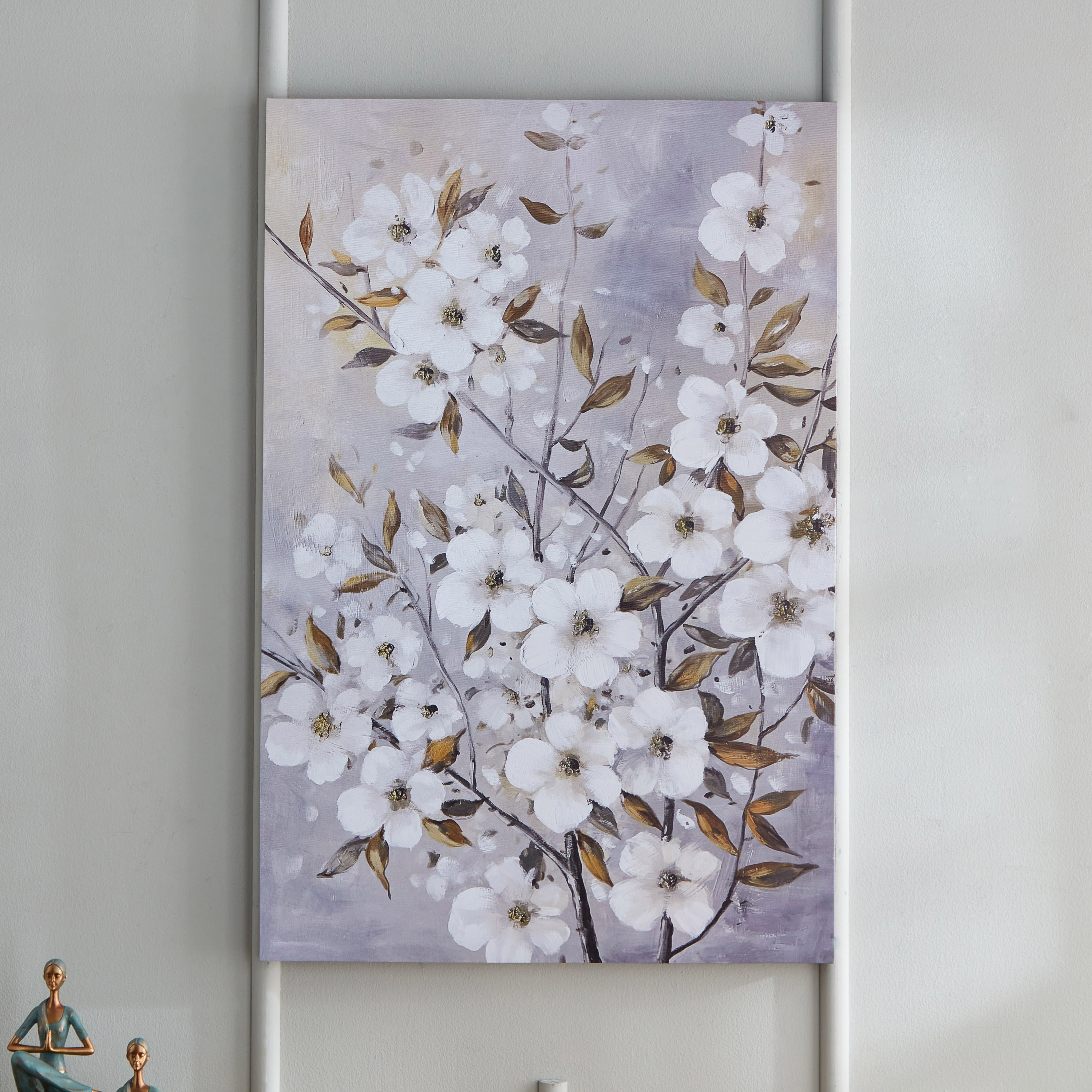 زينة حائط كانفاس بطبعات من أيكا - 60x90x2.5 سم-hbxhomeware-hbxdecorandfurnishings-image-2