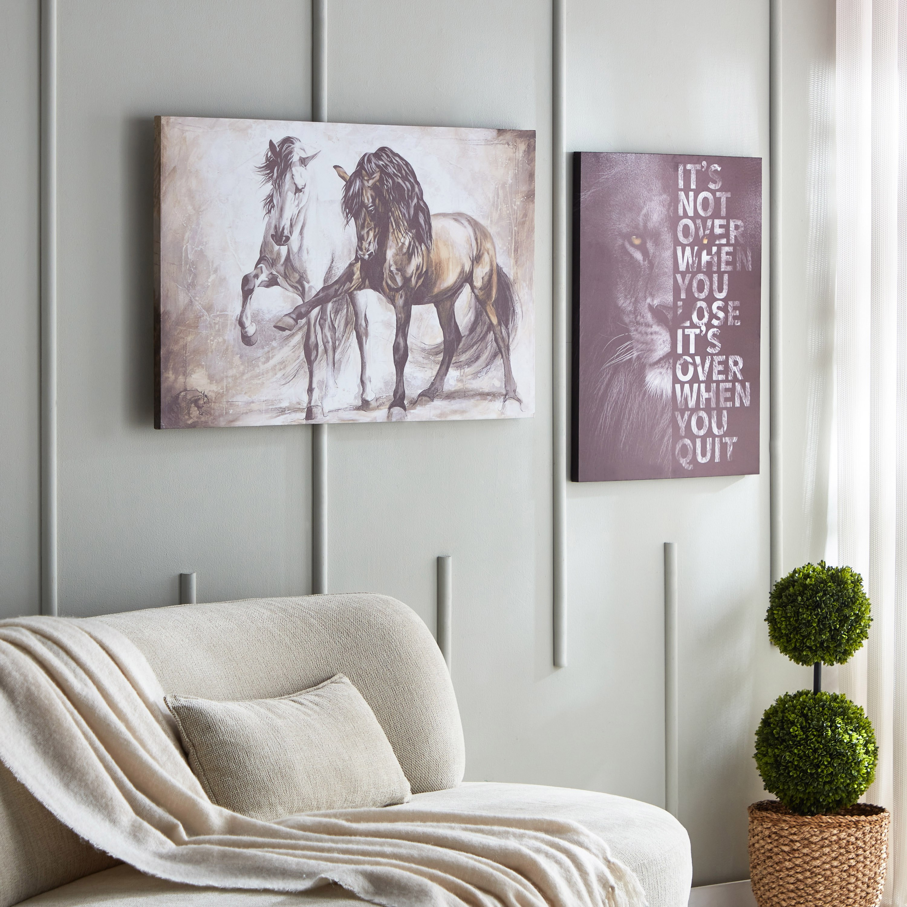 زينة حائط كانفاس بطبعات من آيكا - 60x90x2.5 سم-hbxhomeware-hbxdecorandfurnishings-image-5