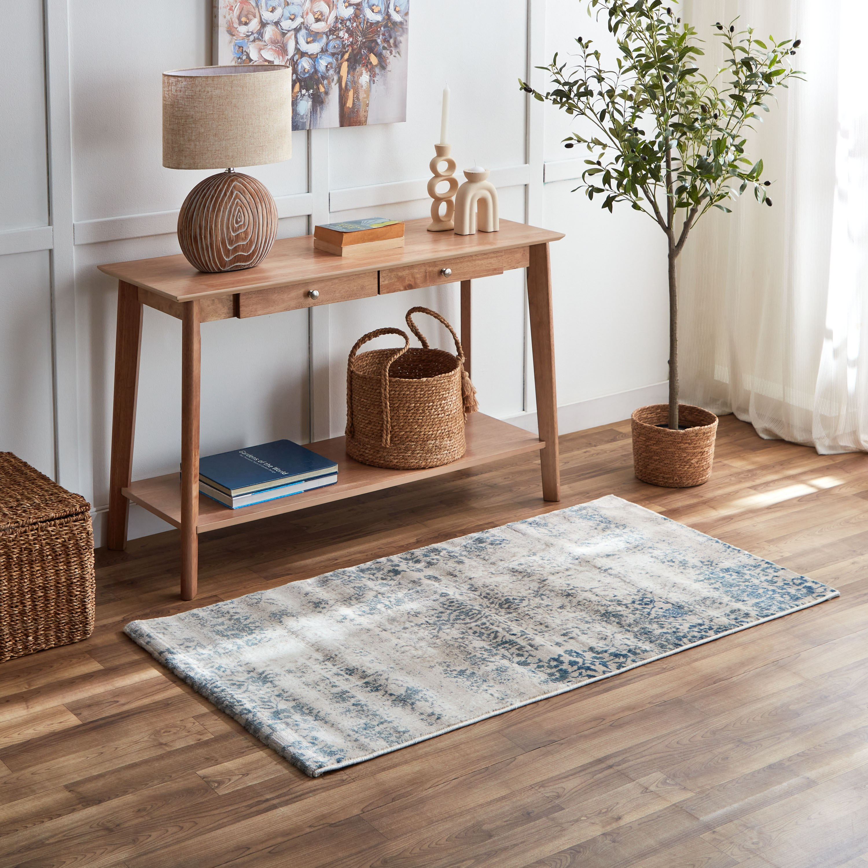 سجادة بولي بروبيلين مقاومة للانزلاق من كندار - 80x150 سم-hbxdecorandfurnishings-floorcoverings-rugs-image-1