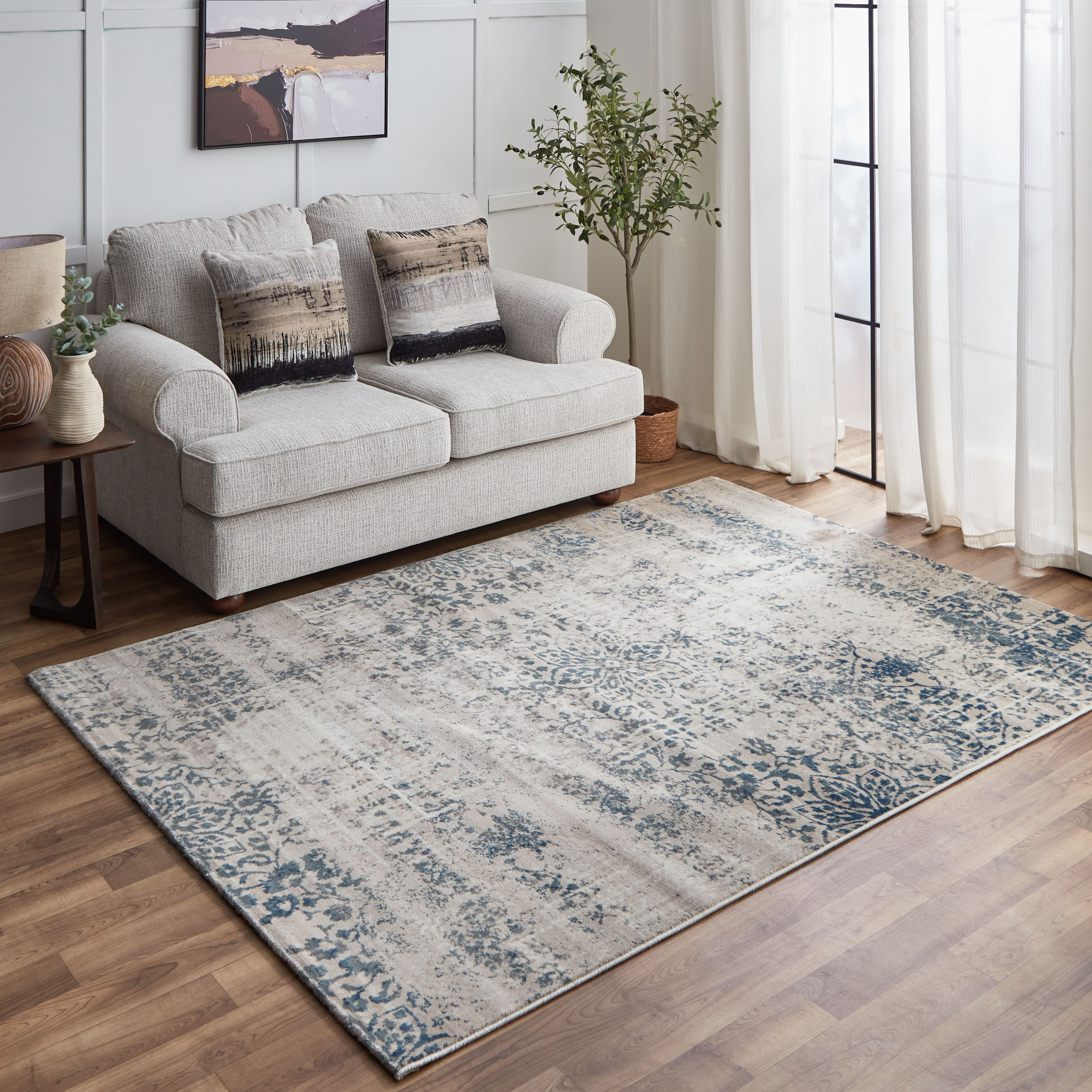 سجادة بولي بروبيلين مقاومة للانزلاق أنتيك من كندرا - 160x230 سم-hbxdecorandfurnishings-floorcoverings-rugs-image-1