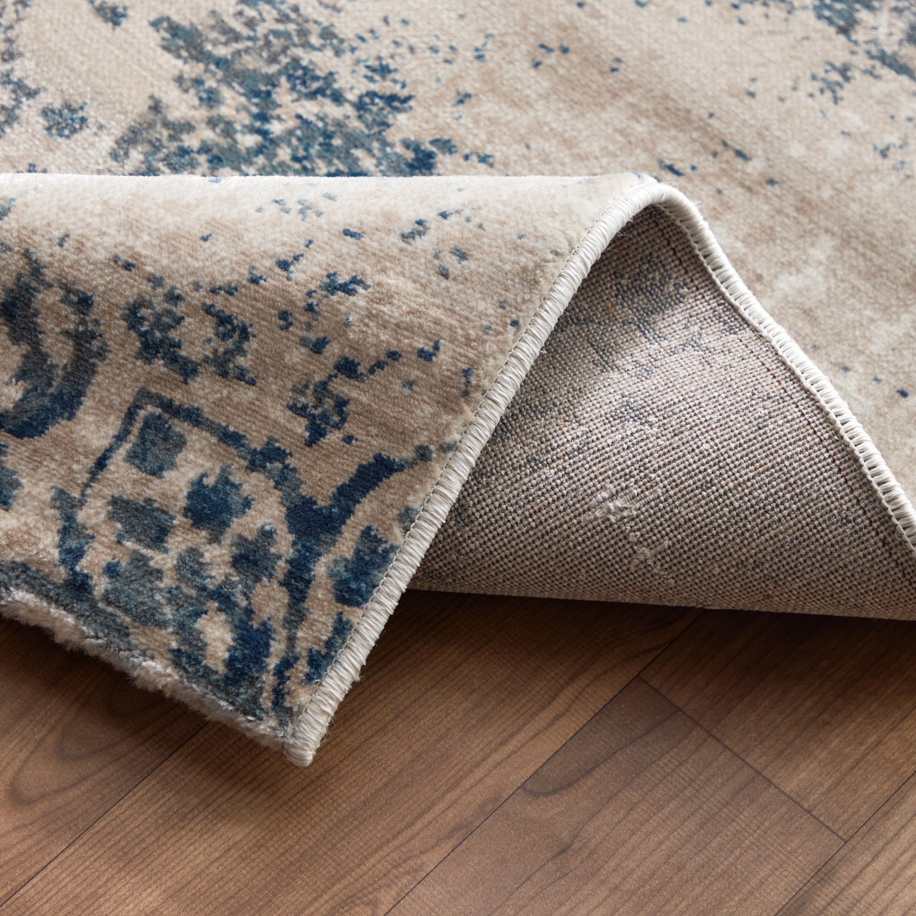Kendra Antique Anti Skid Polypropylene Rug - 200x300 cm-hbxdecorandfurnishings-floorcoverings-rugs-image-4