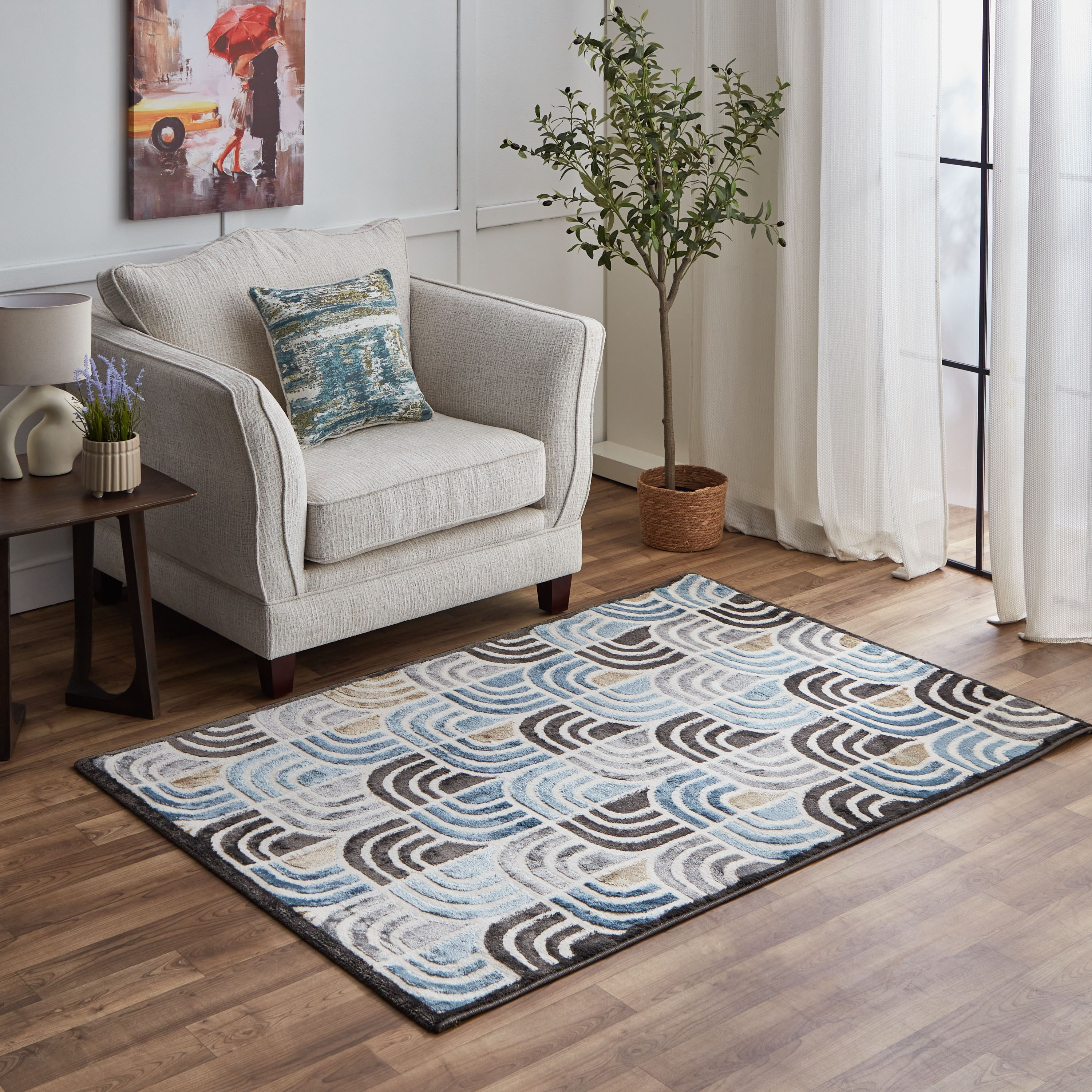 سجادة بولي بروبيلين مقاومة للانزلاق من كاستيلو- 120x170 سم-hbxdecorandfurnishings-floorcoverings-rugs-image-1