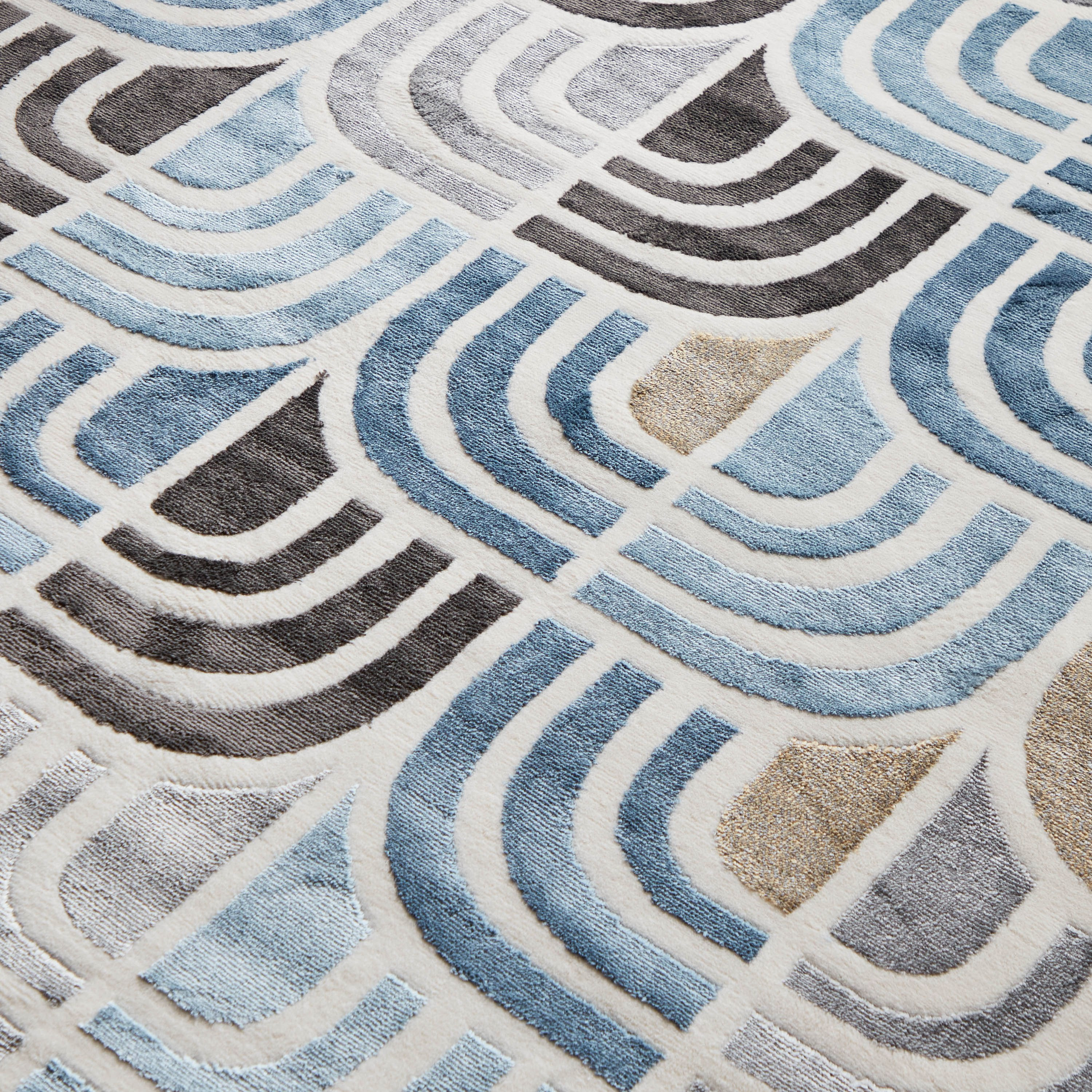 Castillo Vibe Anti Skid Polypropylene Rug - 160x230 cm-hbxdecorandfurnishings-floorcoverings-rugs-image-2