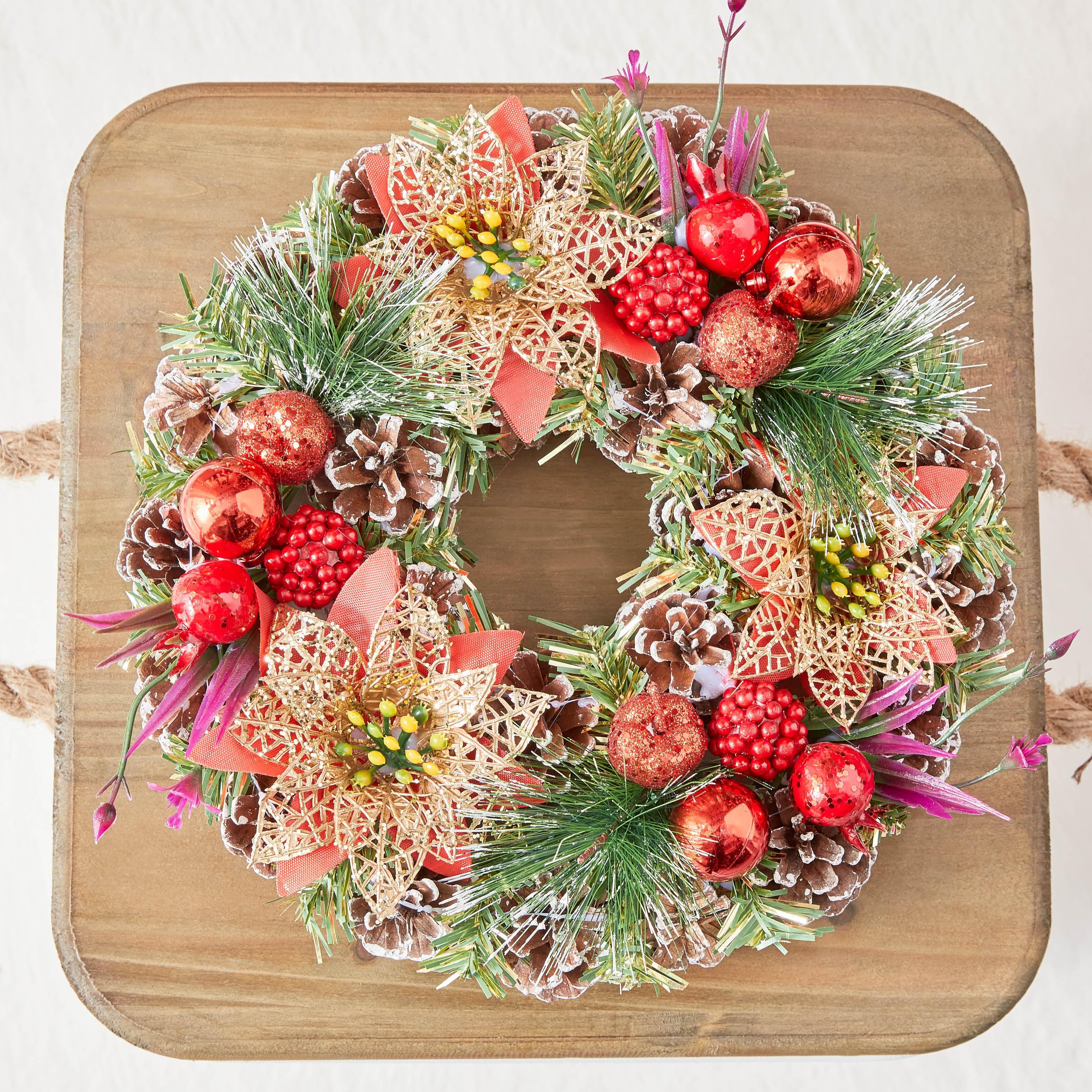 Blovec Wreath - 25x6x25 cm-PROMO_HB_AE_B2G2_011025-image-3