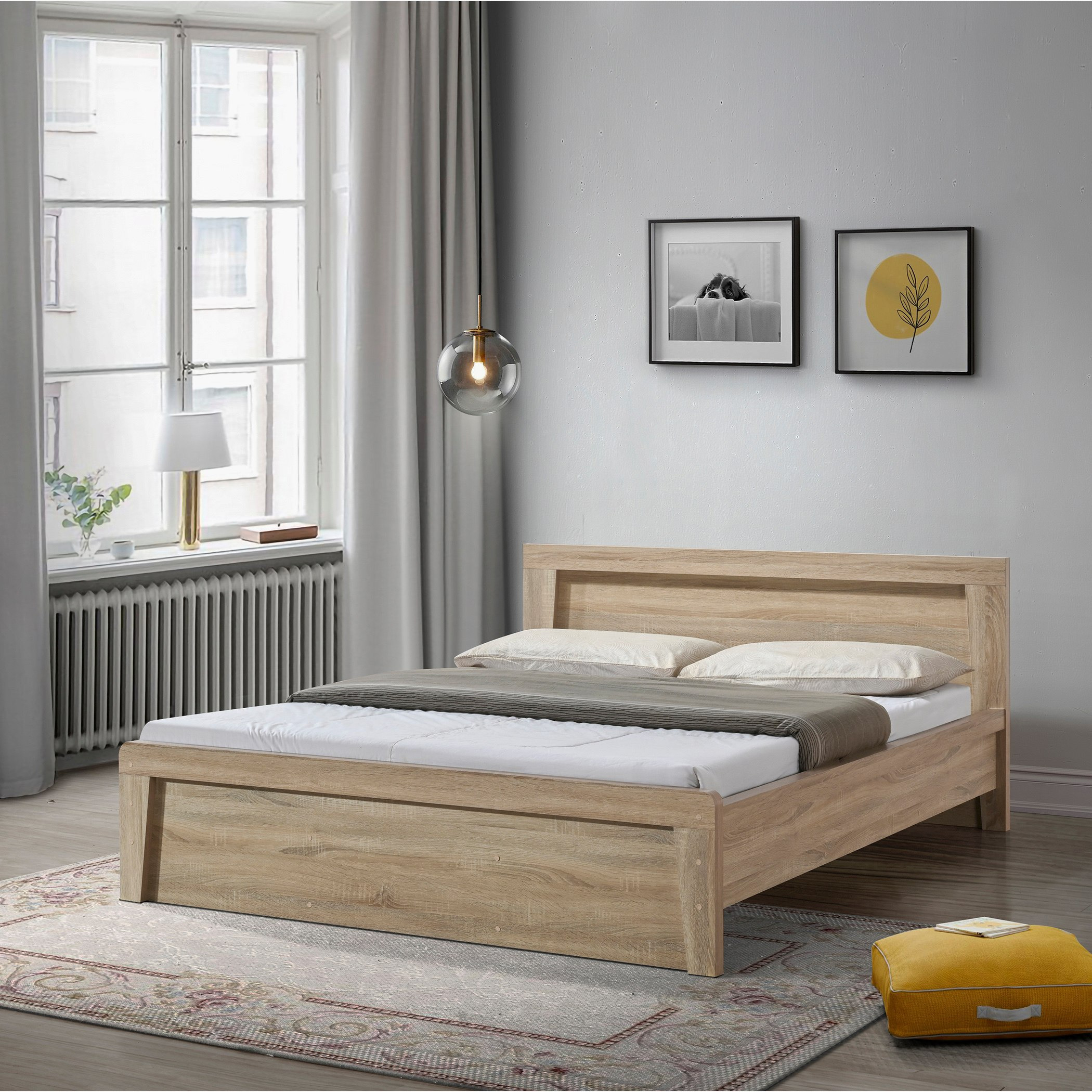 سرير كوين - كولتورب بلس من موڤو - 150×200 سم-hbxbedroom-bedsandbedsets-beds-queen-image-1