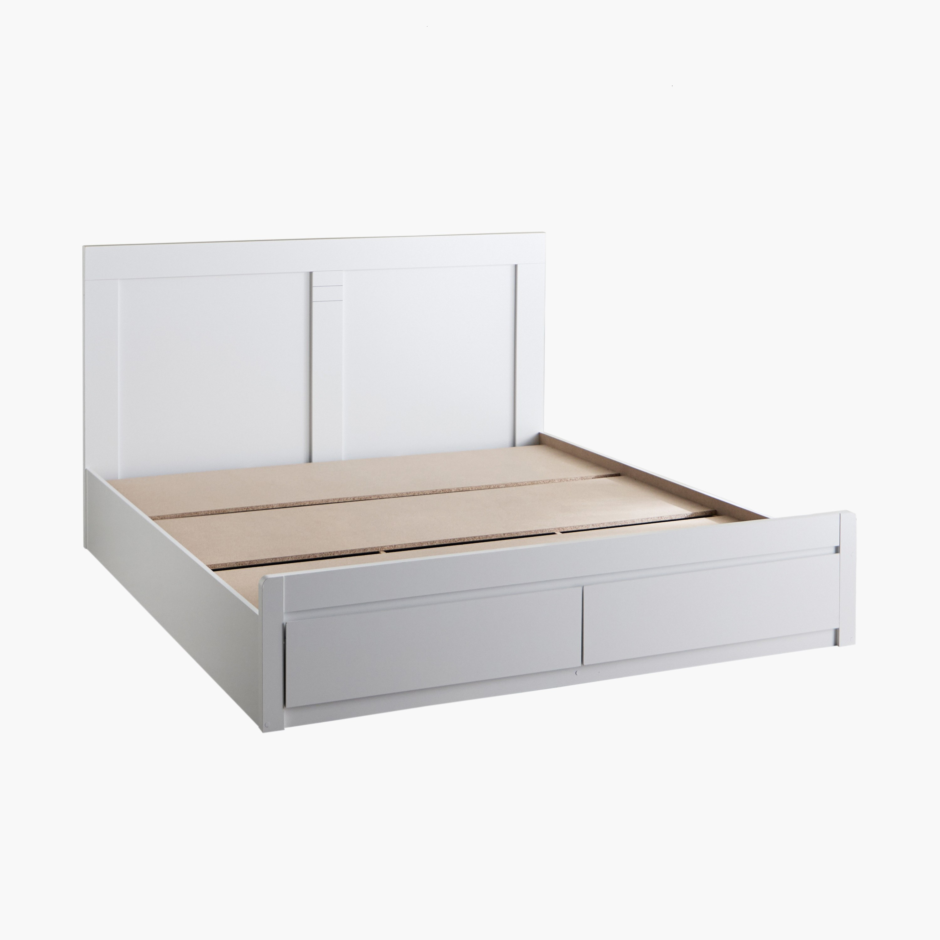 Movo Kulltorp Boomer King Bed with 2 Front Drawer Storage - 180x200 cm-hbxfurniture-bedsandbedsets-beds-king-image-8