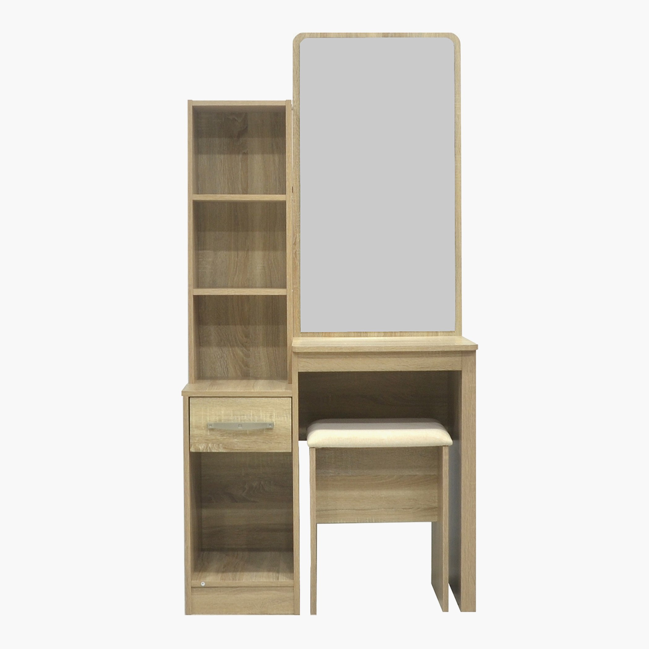 طاولة تزيين مع مرآة ومقعد - كولتورب بلس من موڤو-hbxfurniture-bedroom-dressersandmirrors-image-6