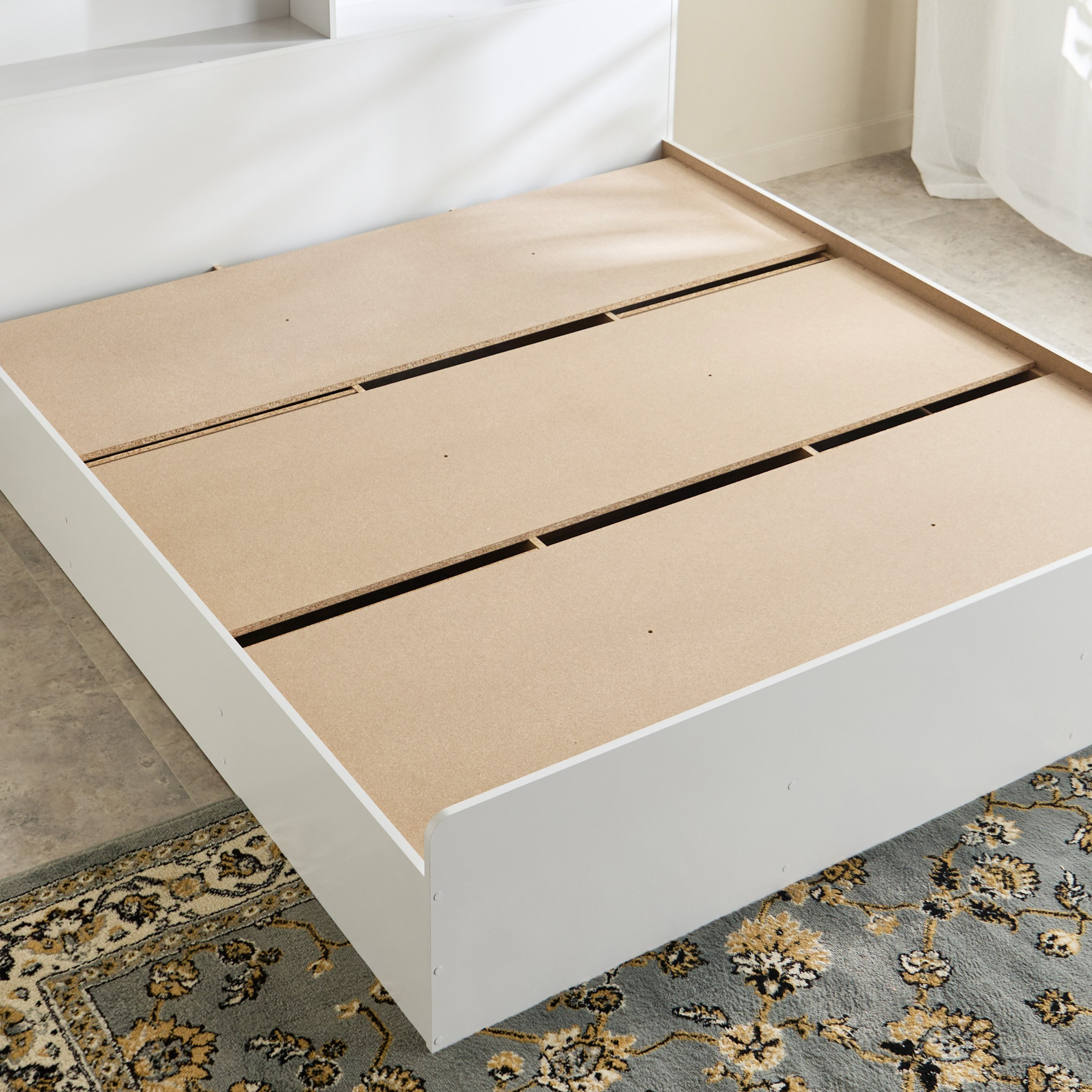 Movo Kulltorp Shelva King Bed with Side Storage - 180x200 cm-hbxfurniture-bedsandbedsets-beds-king-image-5