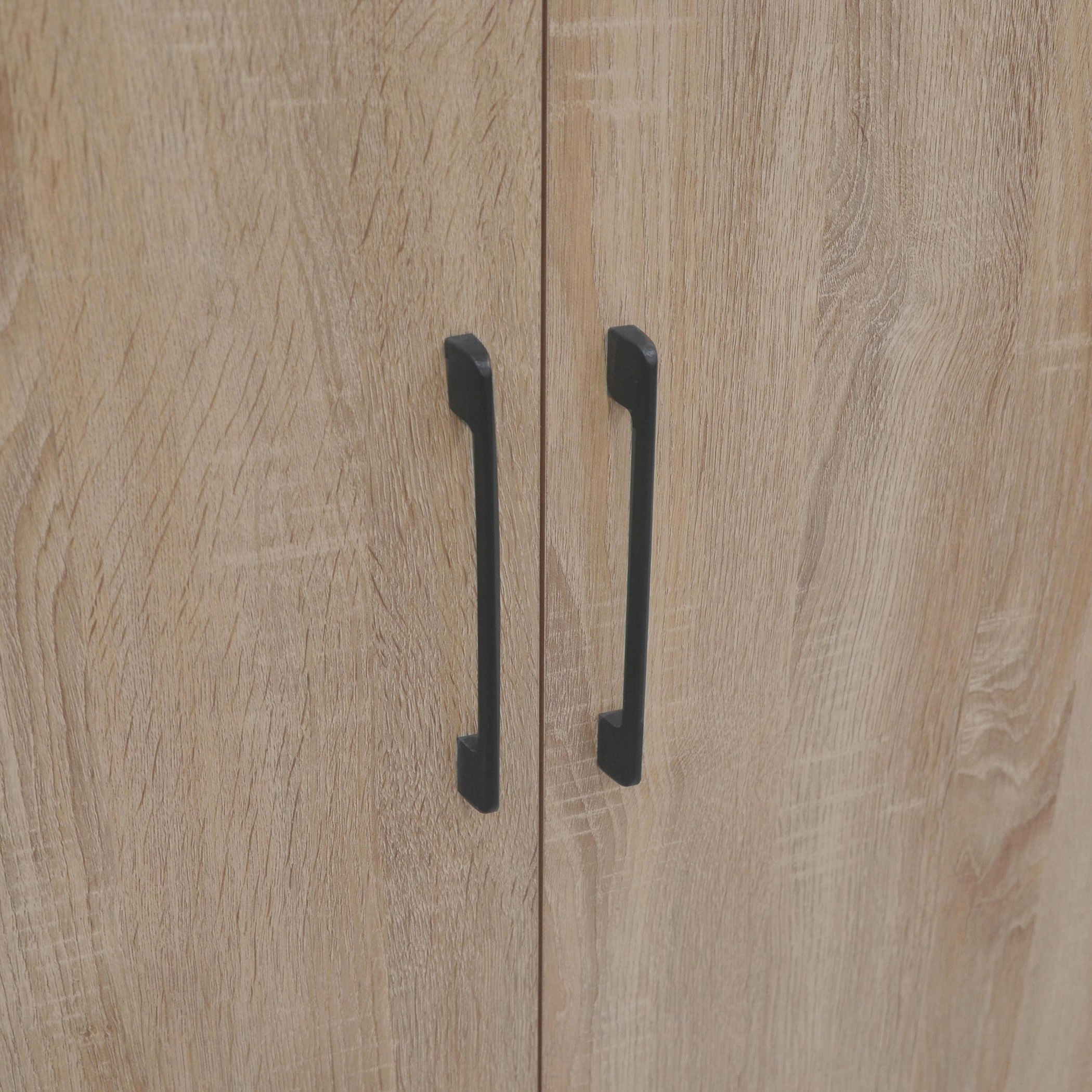 Movo Oasis Cambridge 2-Door Wardrobe with Mirror and Drawer with Lock-hbxfurniture-wardrobes-image-6