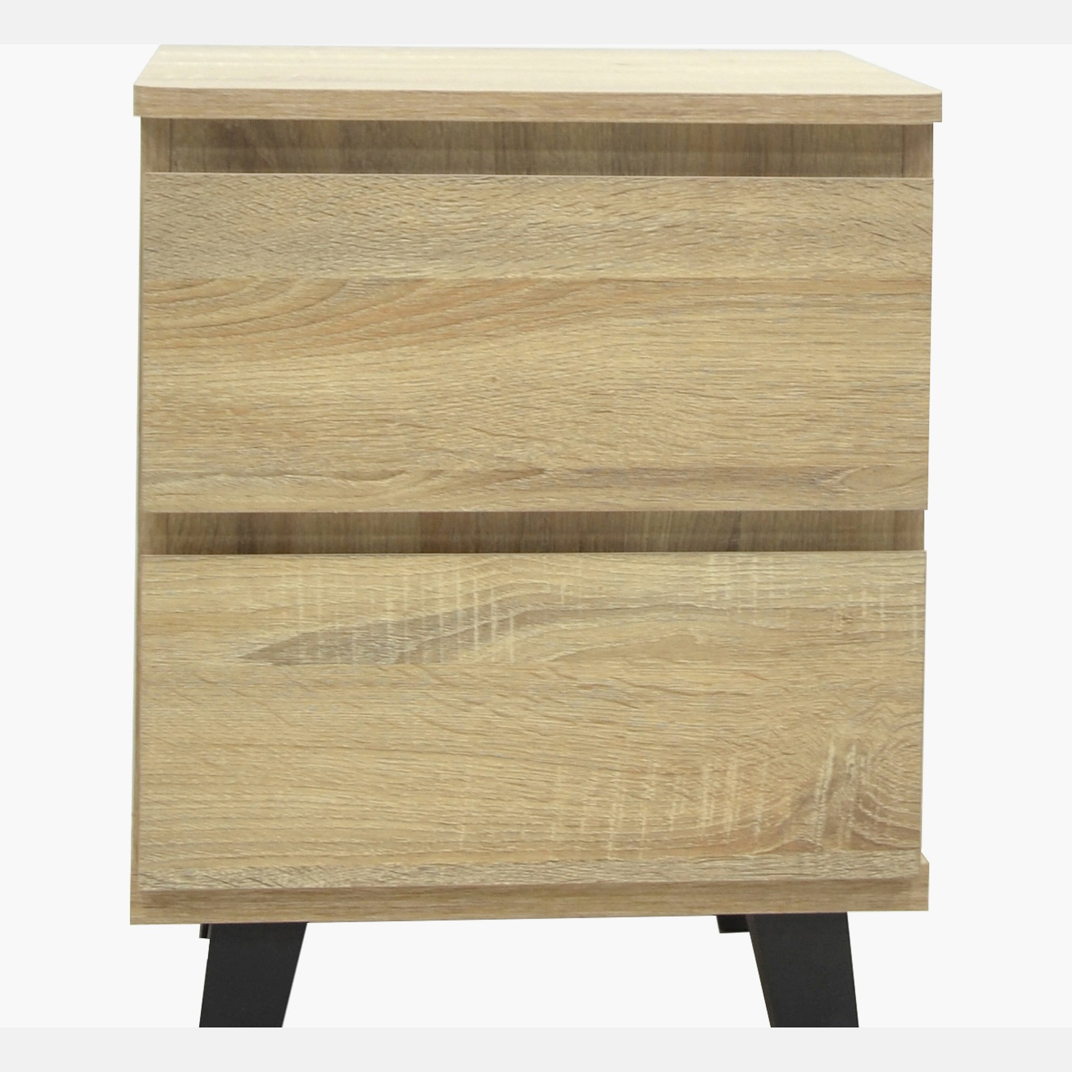 طاولة سرير جانبية بدرجين مع أرجل - كولتورب بلس من موڤو-hbxfurniture-bedroom-nightstands-image-2