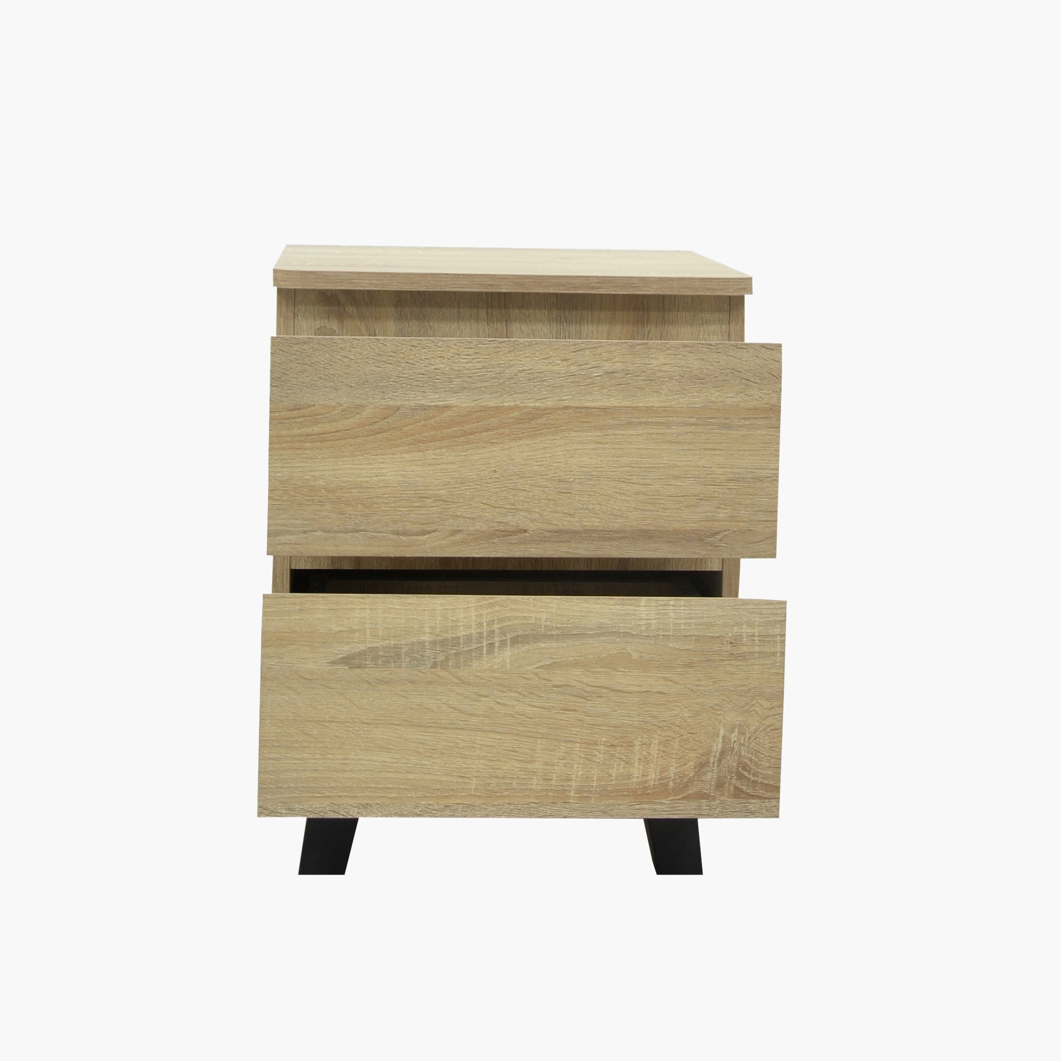 طاولة سرير جانبية بدرجين مع أرجل - كولتورب بلس من موڤو-hbxfurniture-bedroom-nightstands-image-4