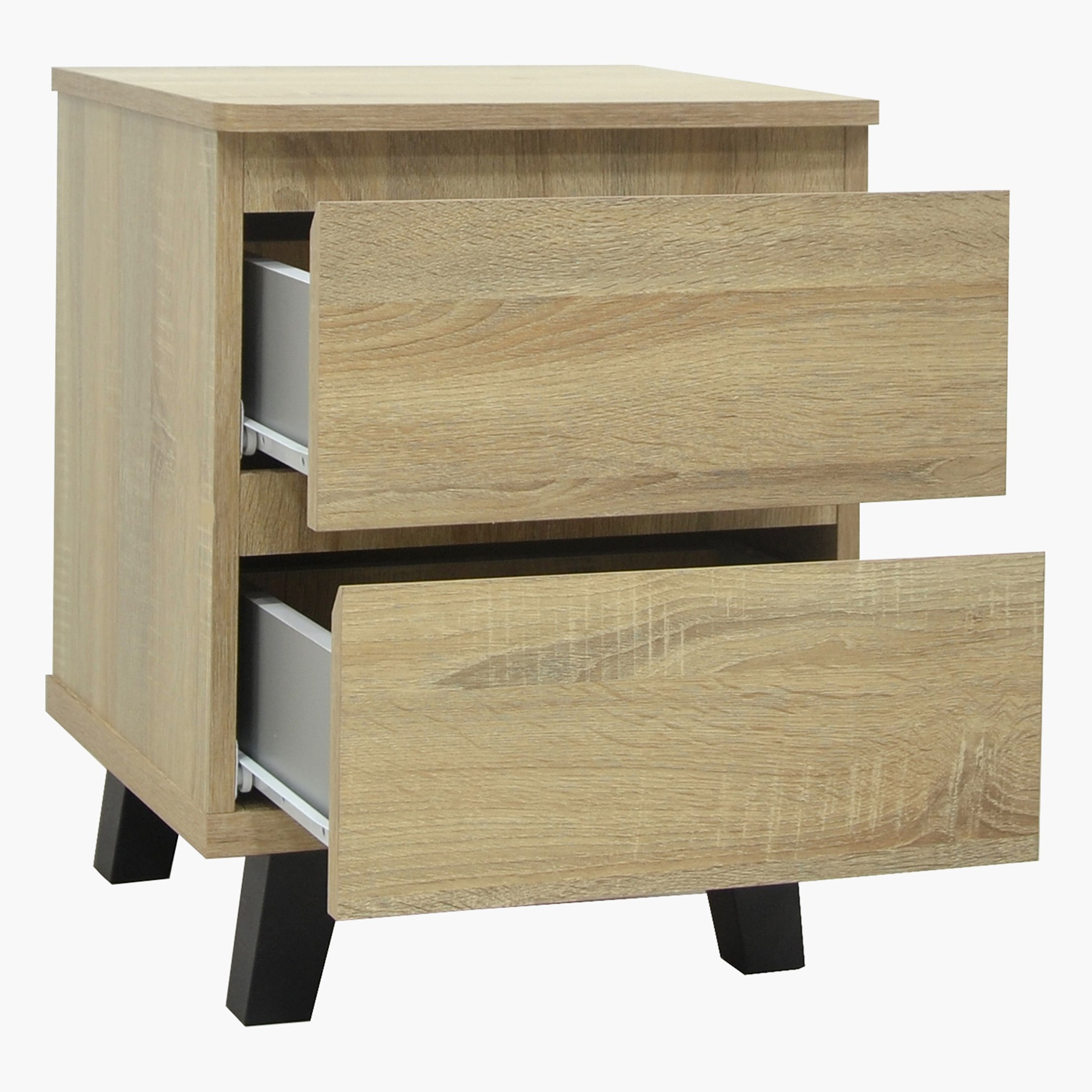 طاولة سرير جانبية بدرجين مع أرجل - كولتورب بلس من موڤو-hbxfurniture-bedroom-nightstands-image-5