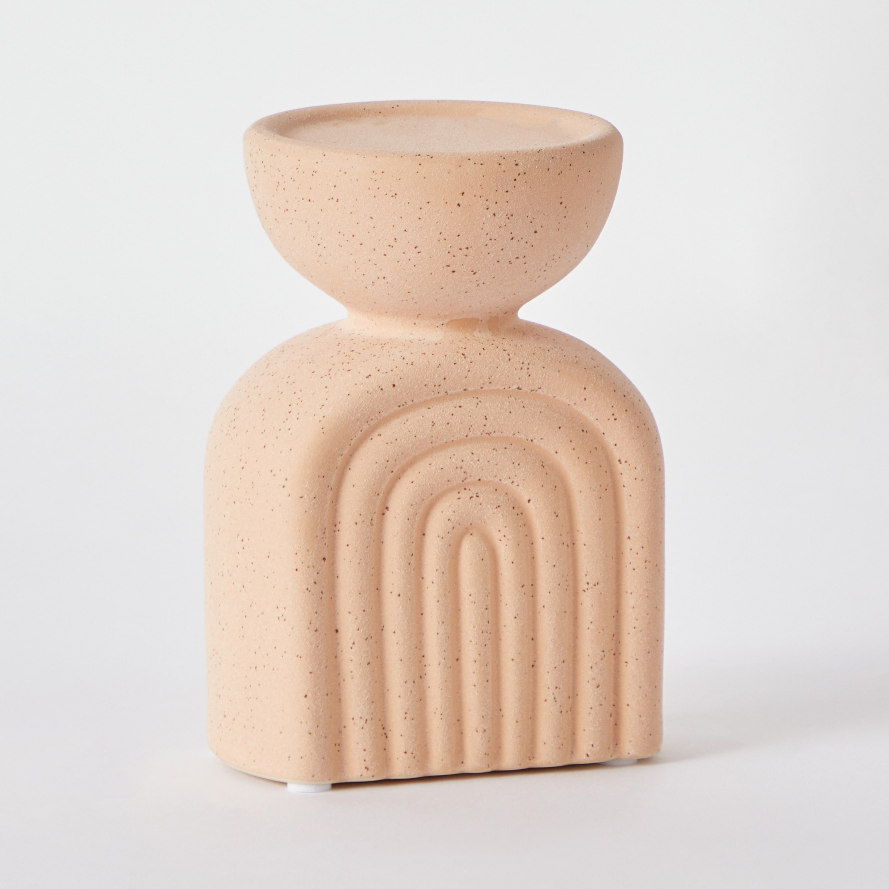 حامل شموع سيراميك من تيودور- 11x9x15 سم-hbxlivingroom-decorandaccessories-candleholders-image-6