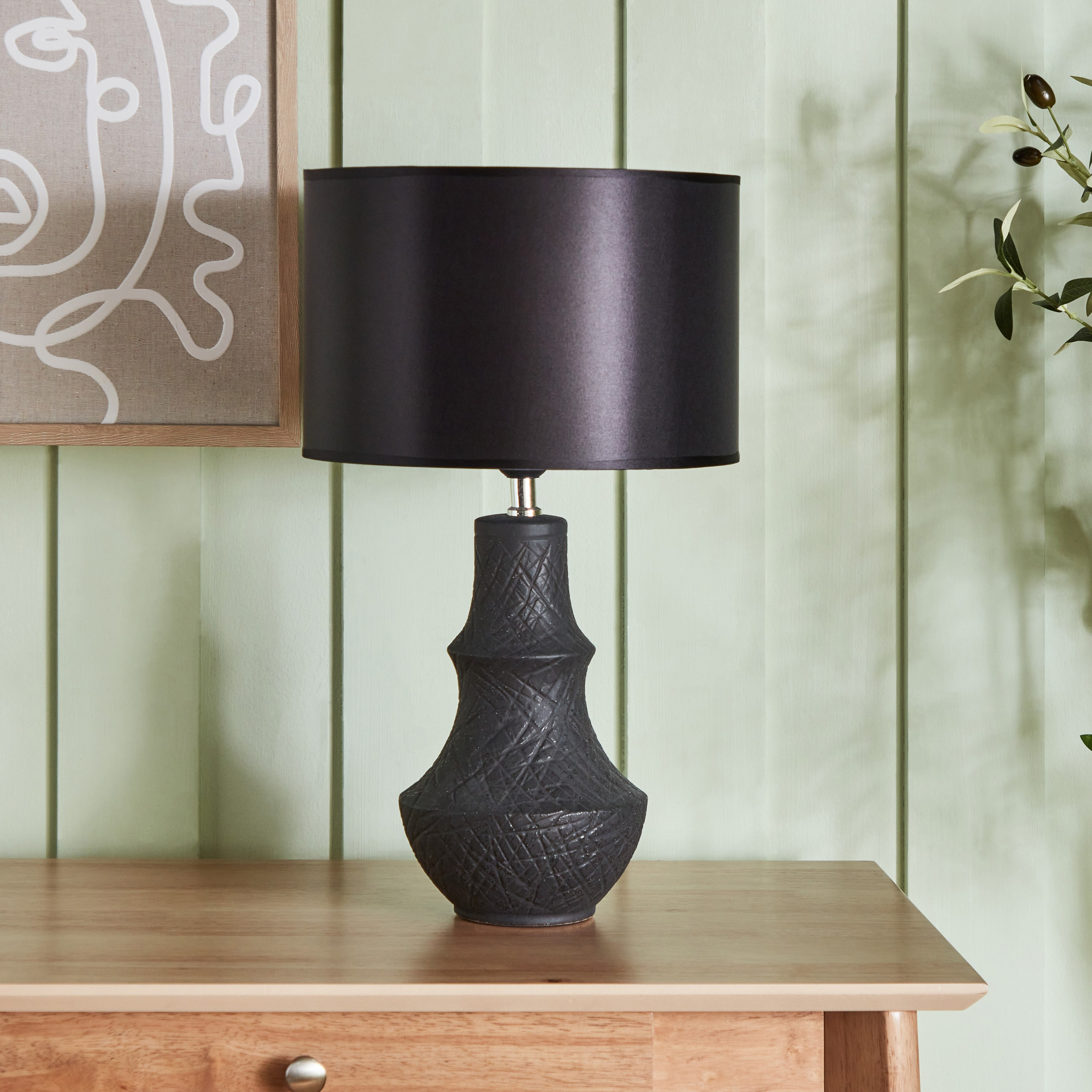 مصباح طاولة سيراميك من تيودور- 28x28x50 سم-hbxlivingroom-lighting-tablelamps-image-2