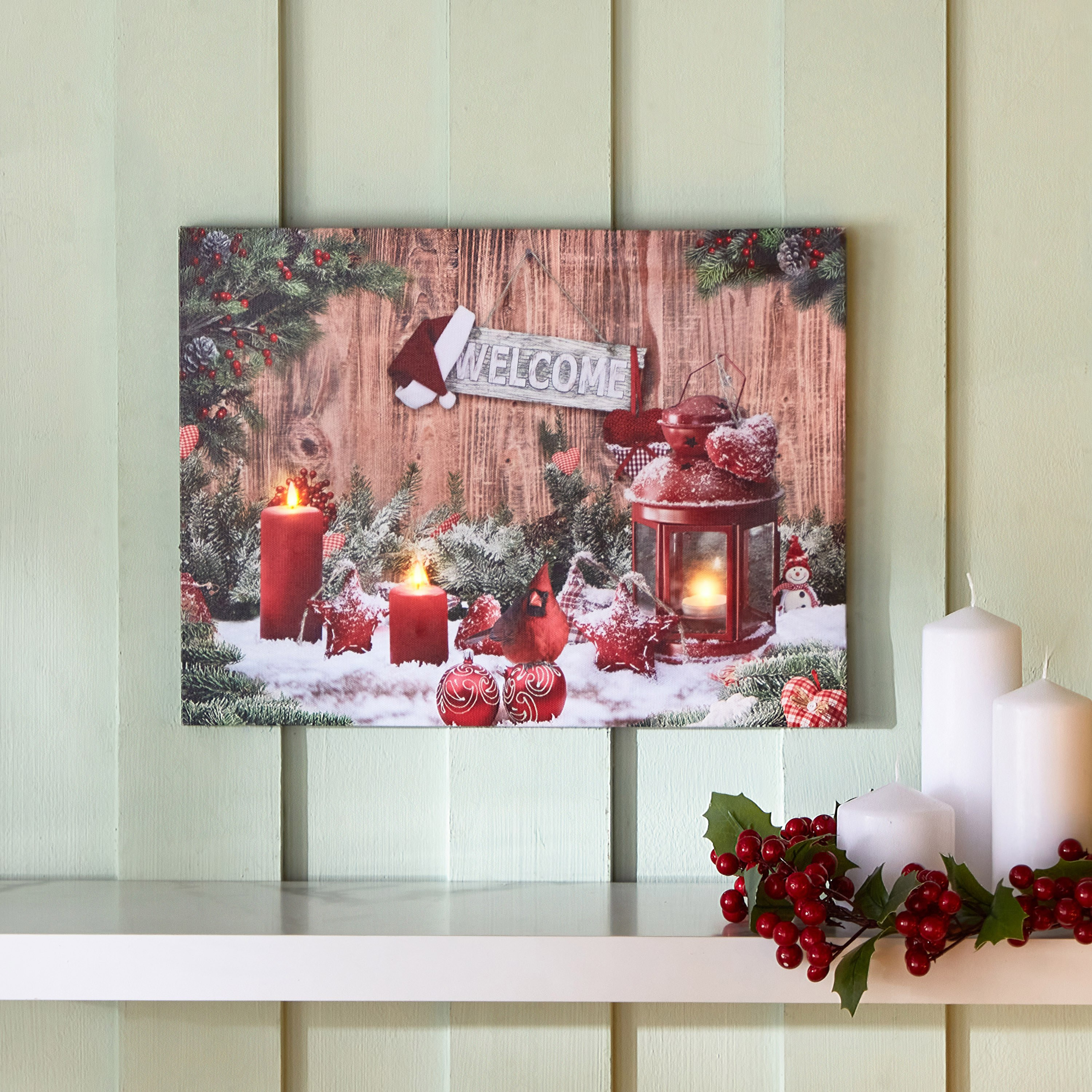 لوحة كانفاس مضيئة شامدول من بلوفيك - 30x1.8x40 سم-hbxhomeware-hbxdecorandfurnishings-image-1