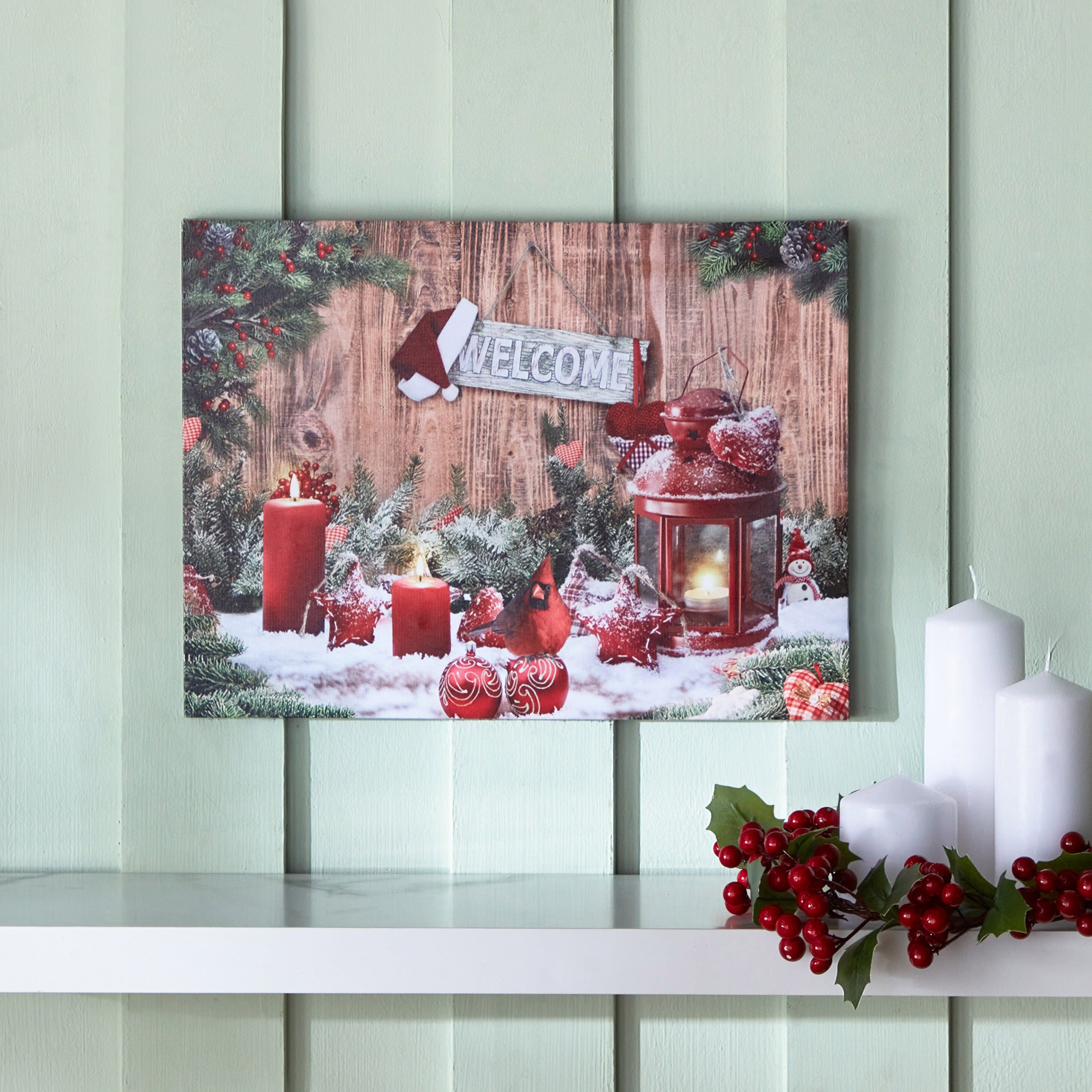 لوحة كانفاس مضيئة شامدول من بلوفيك - 30x1.8x40 سم-hbxhomeware-hbxdecorandfurnishings-image-2