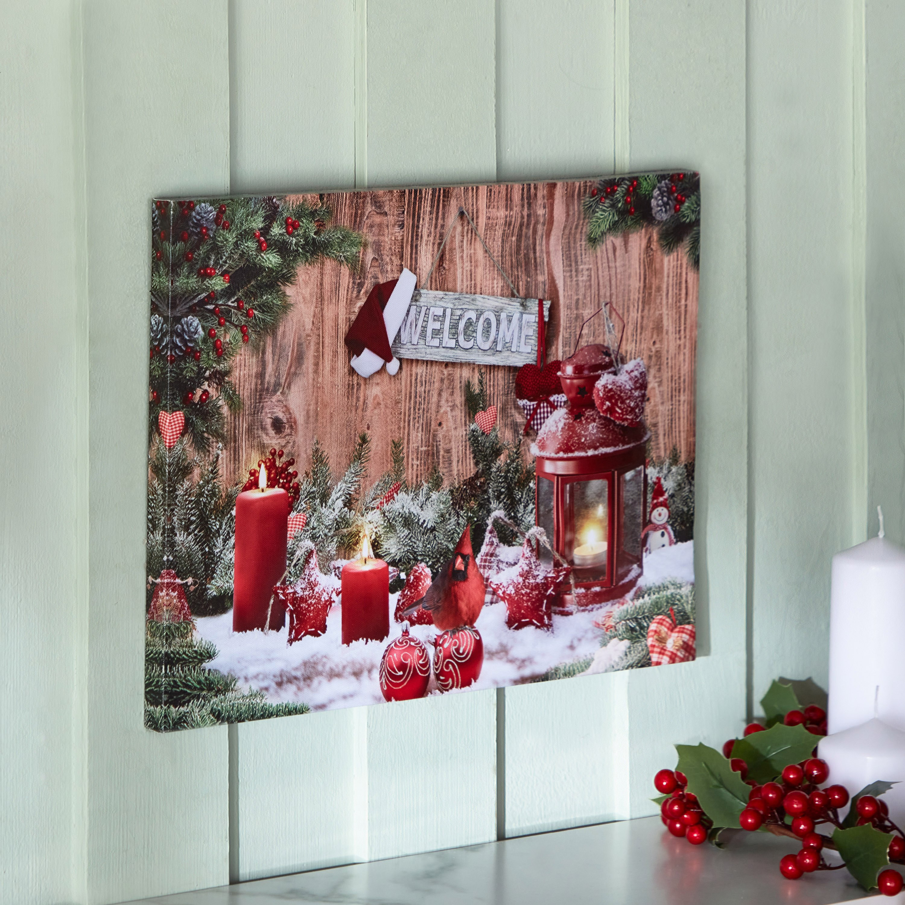 لوحة كانفاس مضيئة شامدول من بلوفيك - 30x1.8x40 سم-hbxhomeware-hbxdecorandfurnishings-image-3