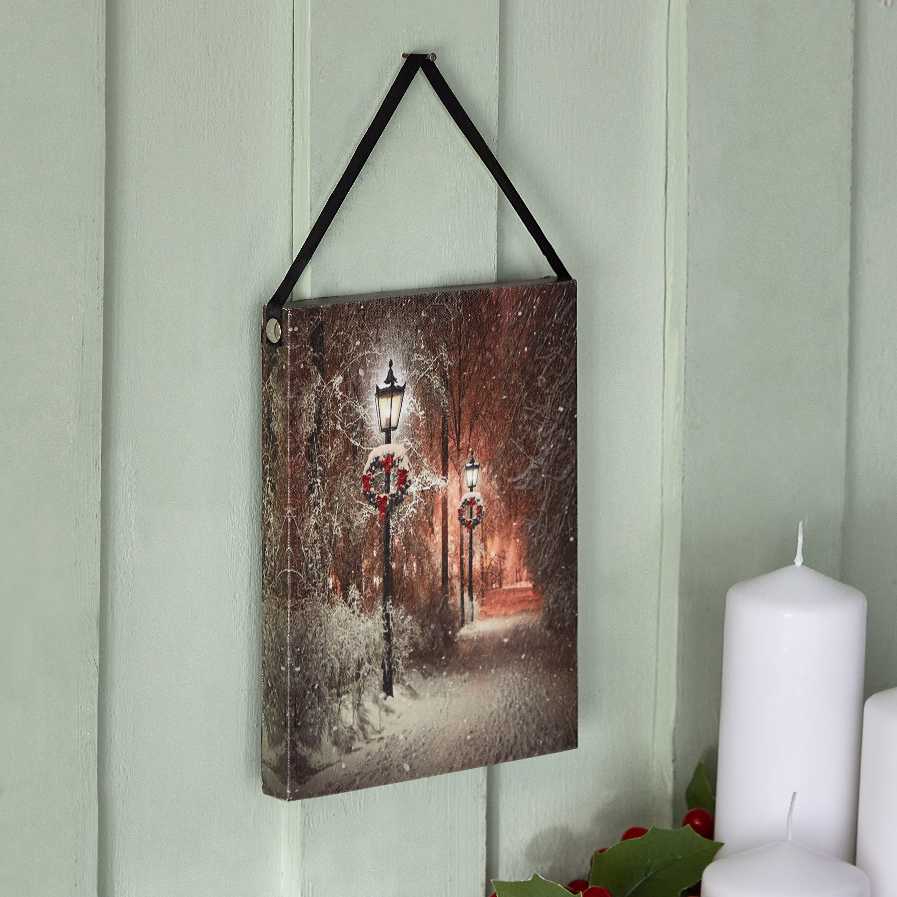 لوحة كانفاس فانوس مضيء شامدول من بلوفيك- 15x1.80x20 سم-hbxhomeware-hbxdecorandfurnishings-image-3