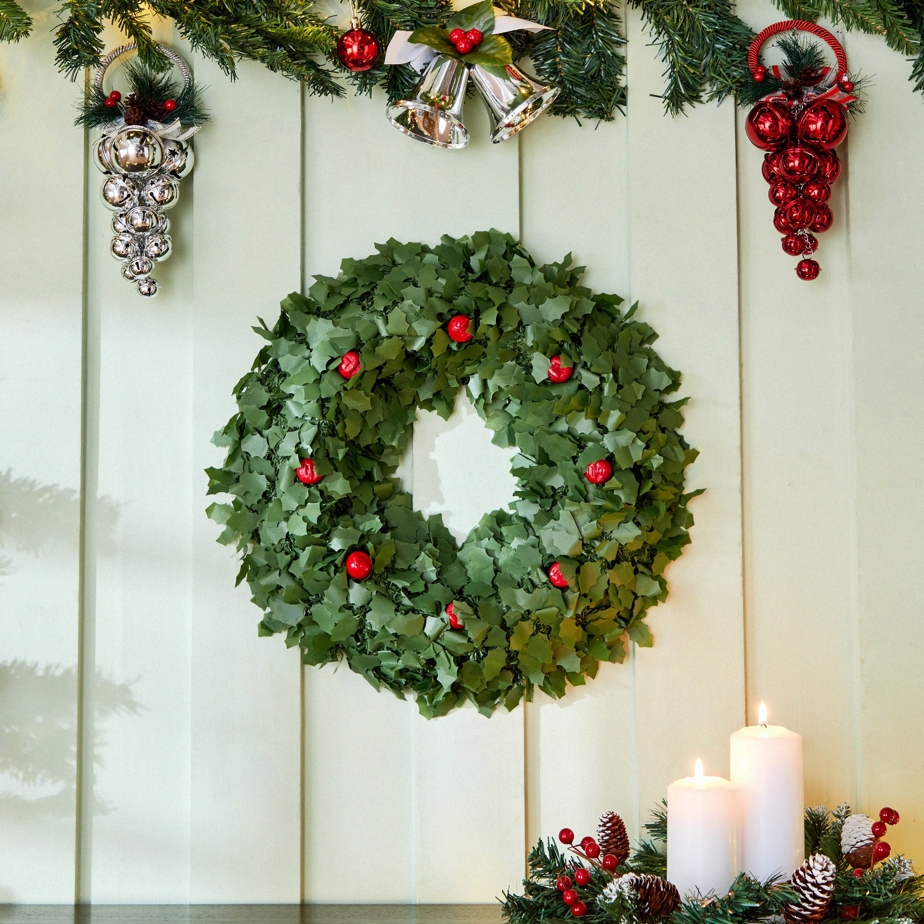 إكليل هولي شامدول من بلوفيك- 40 سم-hbxhomeware-hbxdecorandfurnishings-image-2
