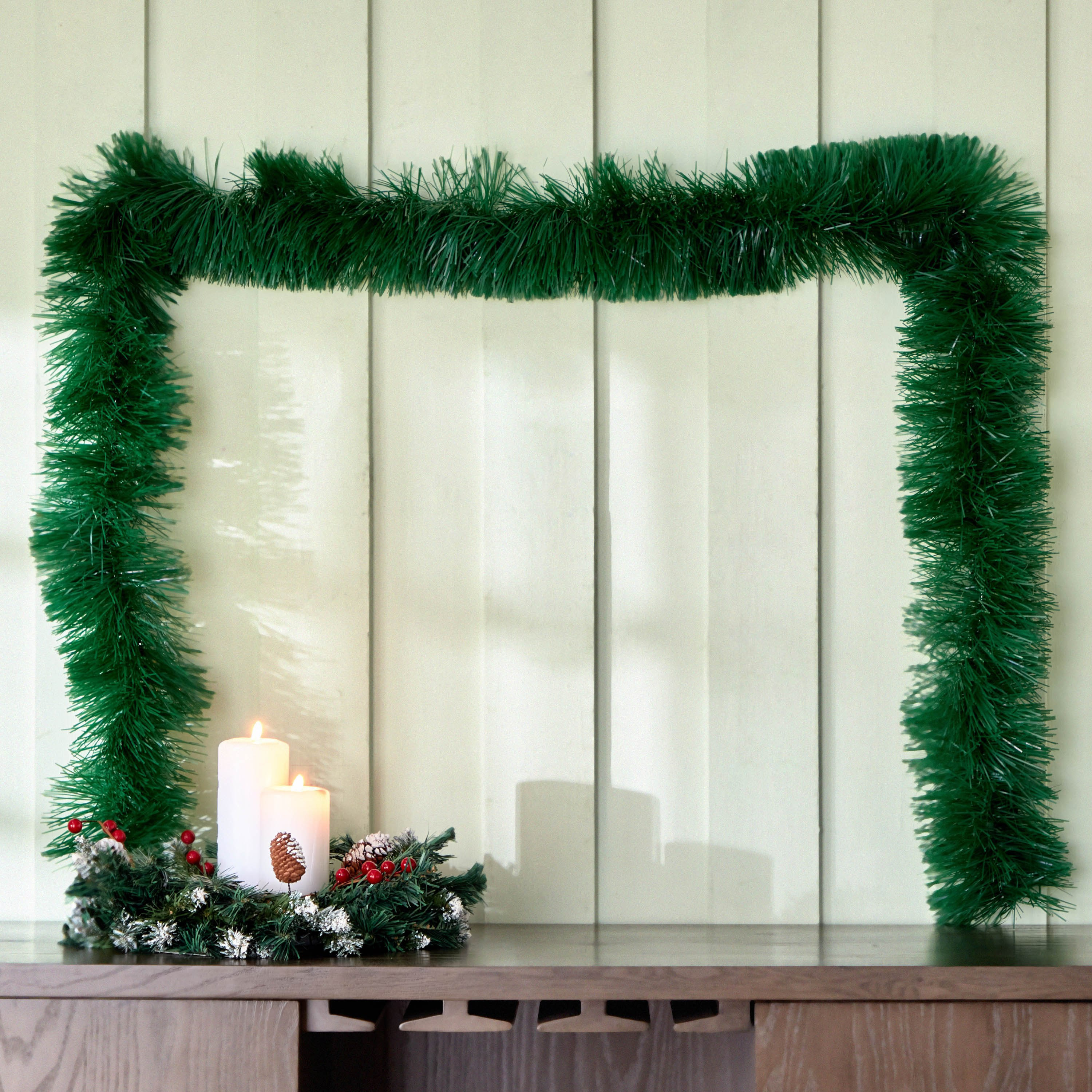 Blovec Chamdol Fine Cut Shiny Tinsel - 200x14x14 cm-hbxhomeware-hbxdecorandfurnishings-image-1