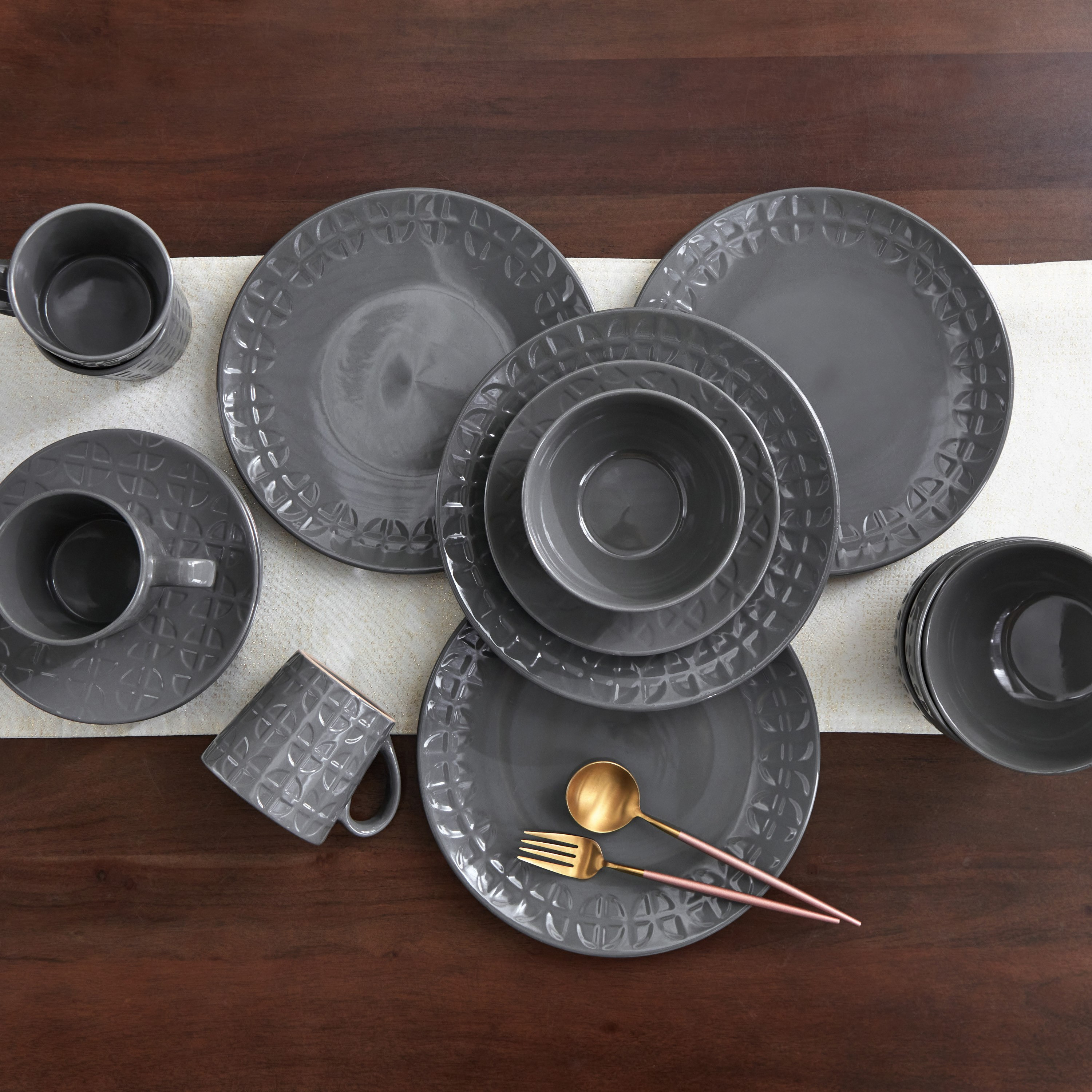 طقم عشاء 16 قطعة من إيثر - 4 أشخاص-hbxhomeware-hbxkitchen-image-1