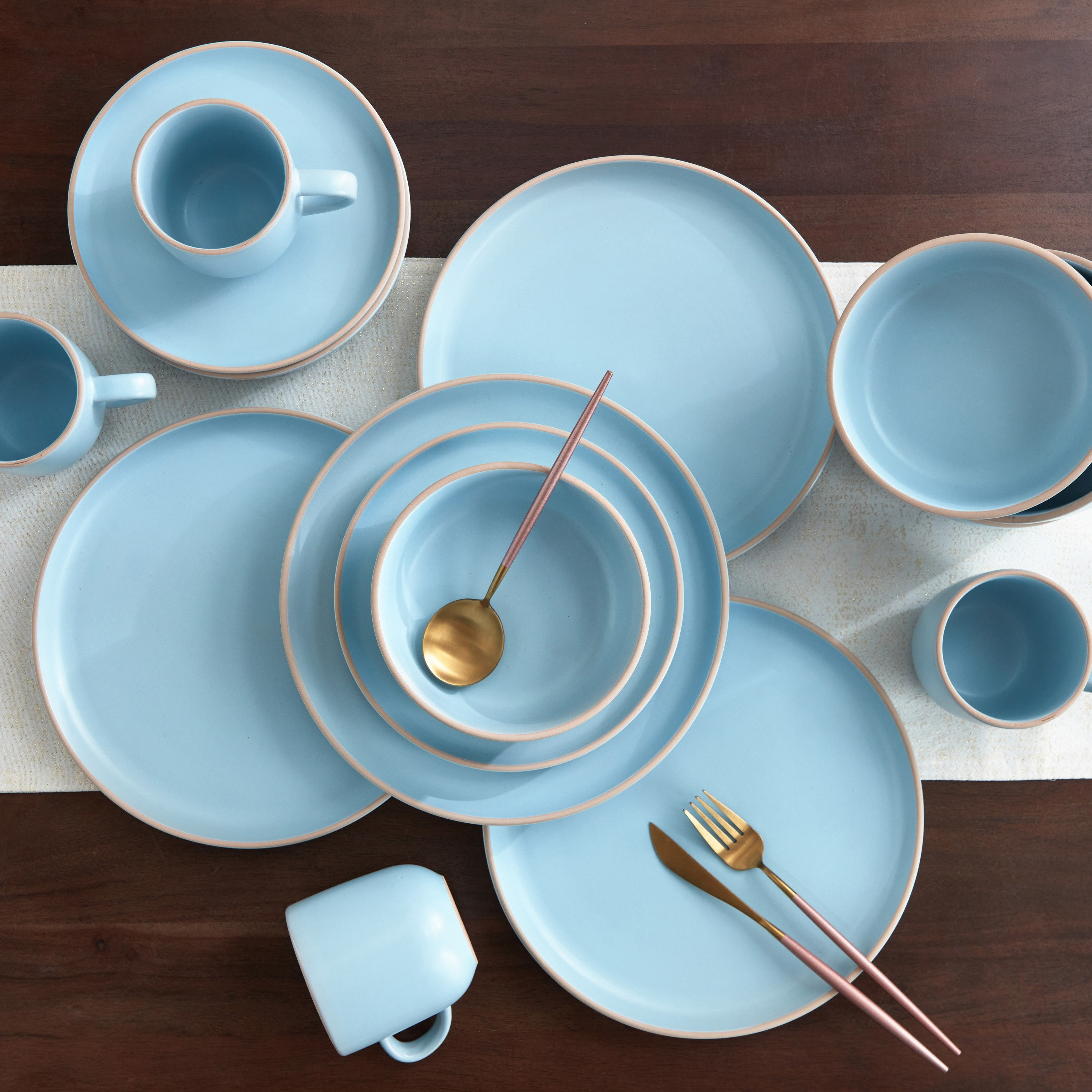 طقم عشاء 16 قطعة من أروها - 4 أشخاص-hbxhomeware-hbxkitchen-image-1
