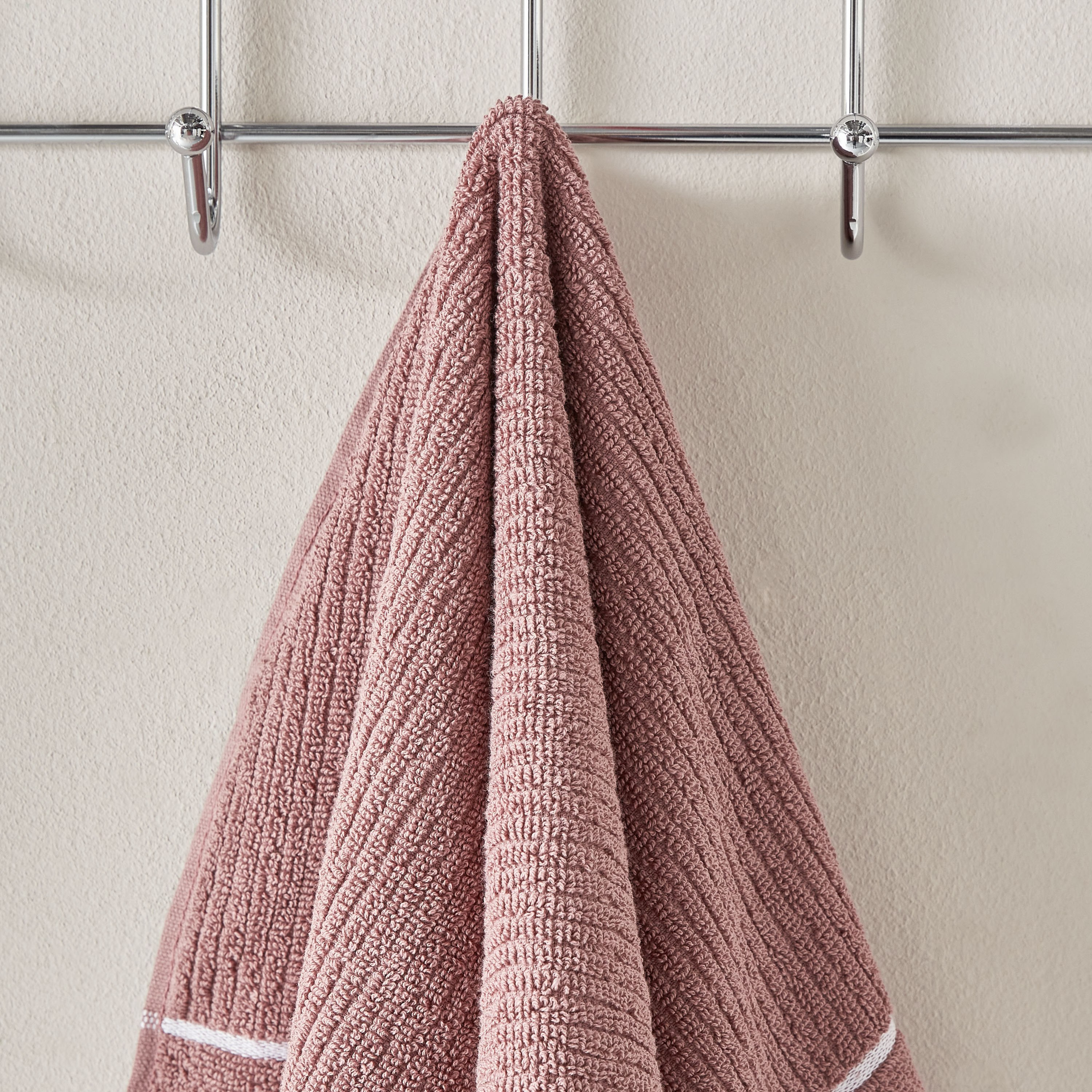 Mateo Ribbed Cotton Hand Towel - 40x70 cm-hbxbathroom-bathroomtextiles-image-2