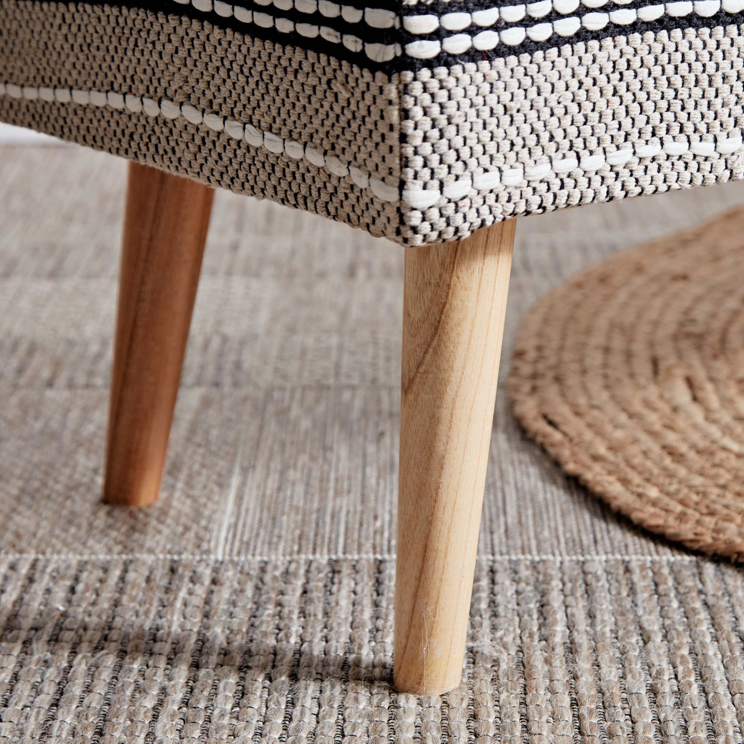 مقعد بنش مصنوع يدويًا من لوم كرافت - 40x40x120 سم-hbxfurniture-sofasandarmchairs-benches-image-6