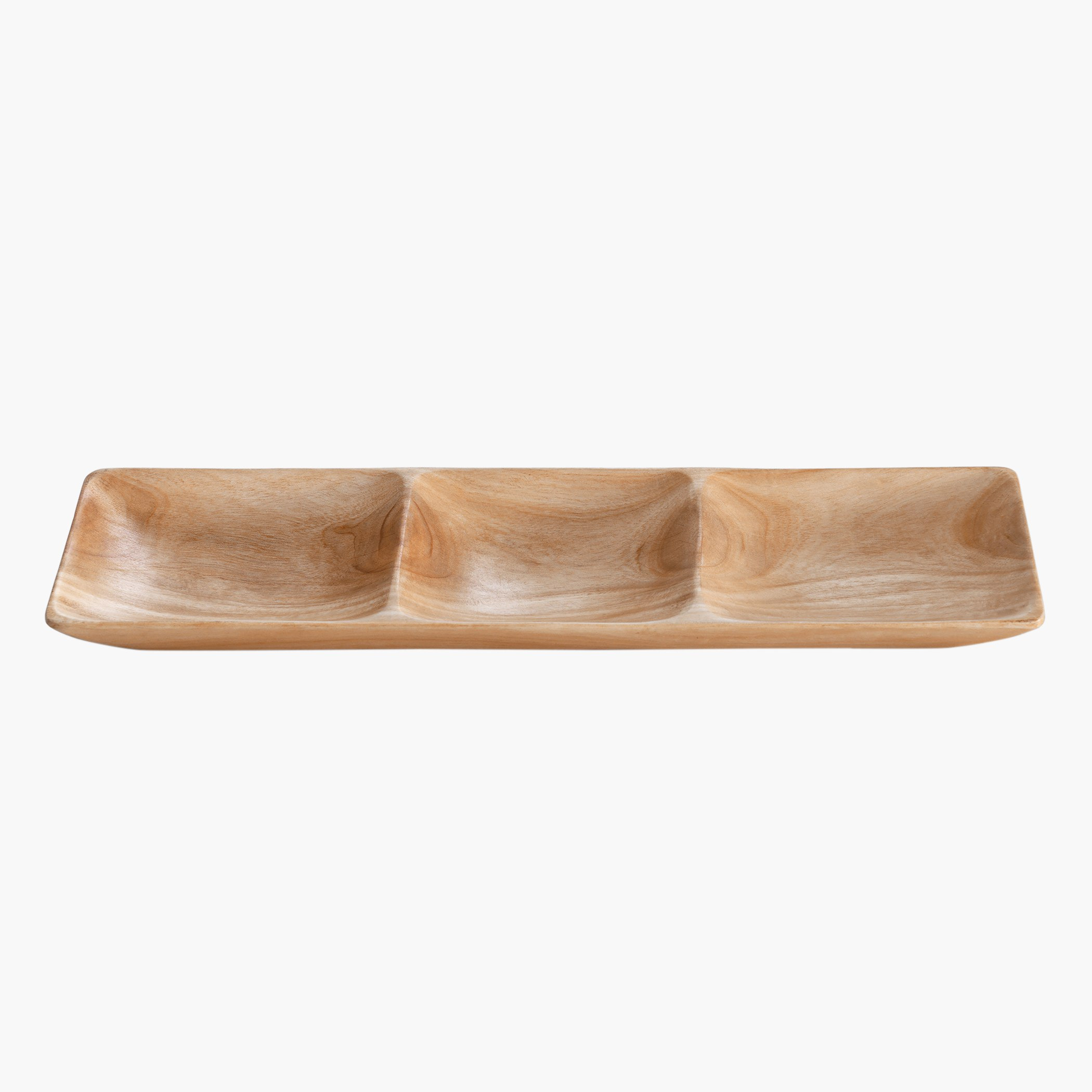 صحن بـ 3 أقسام من ألبيرو - 36x12x2.5 سم-hbxdecorandfurnishings-tabletop-serveware-image-2