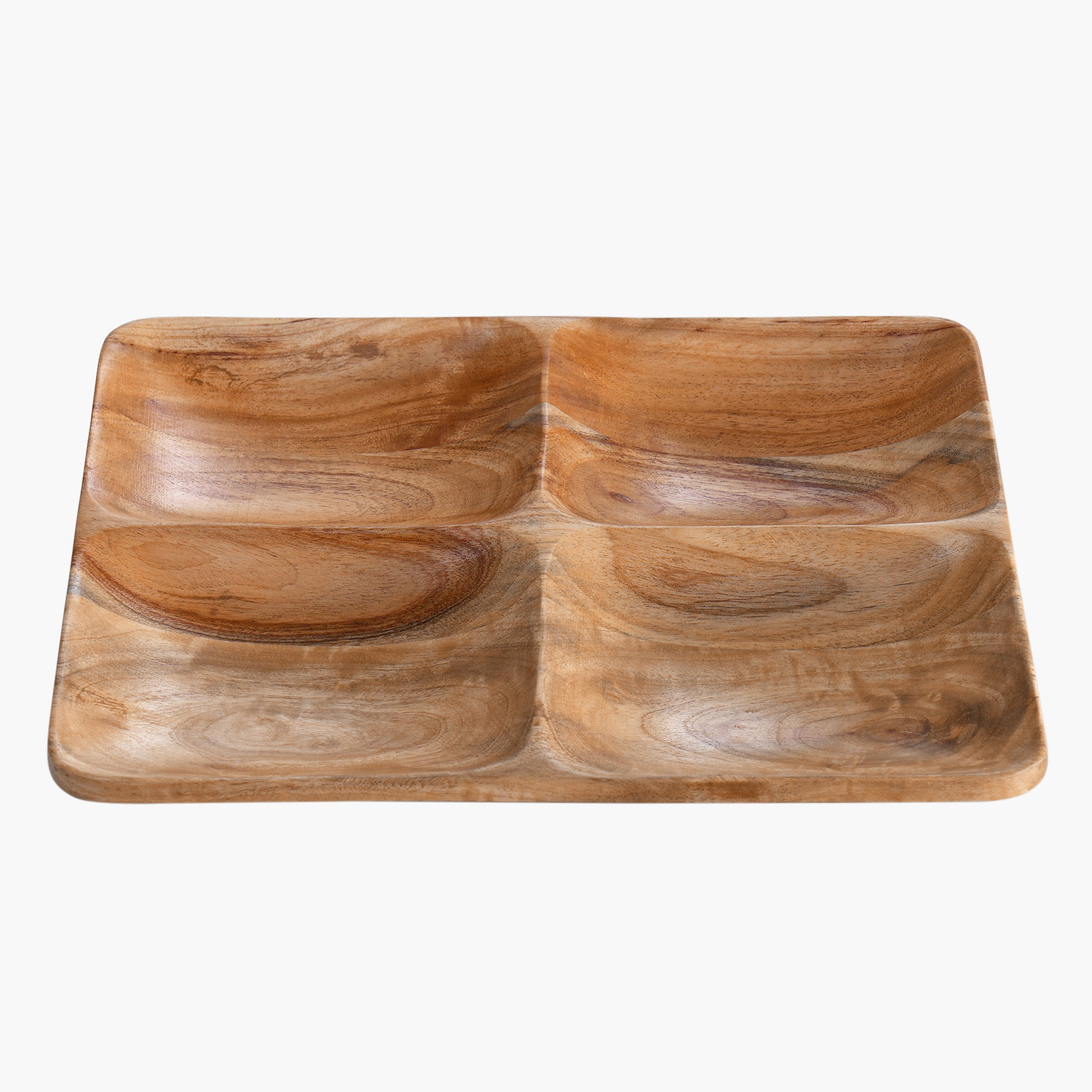 صحن بـ 4 أقسام من ألبيرو - 24x20.5x2.5 سم-hbxdecorandfurnishings-tabletop-serveware-image-2