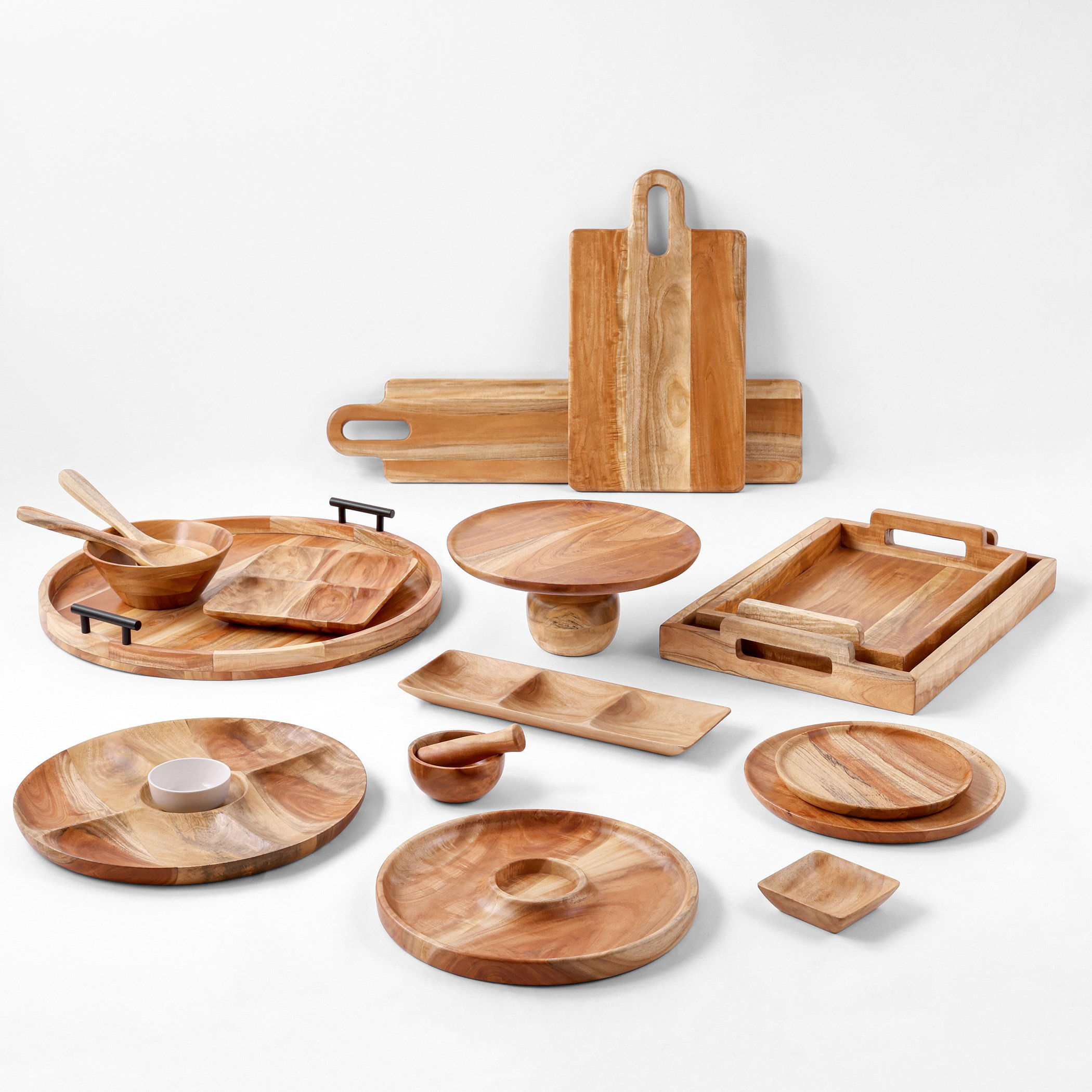 Albero Round Tray - 50x50x3 cm-hbxdecorandfurnishings-tabletop-serveware-image-5