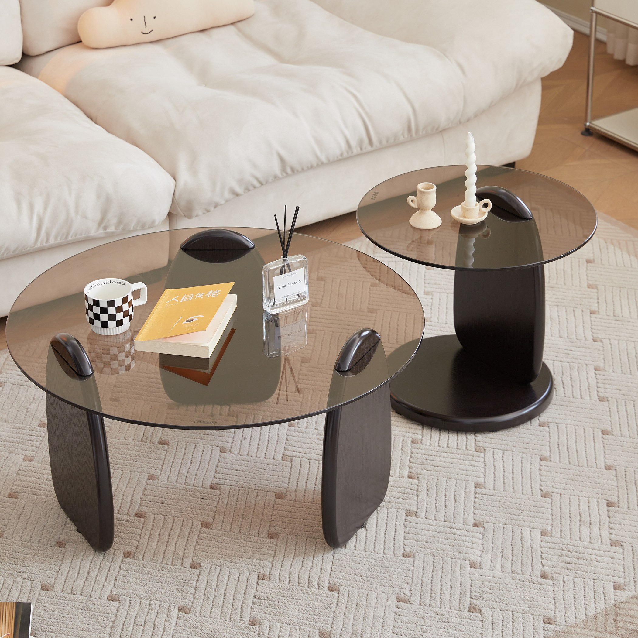 طقم طاولات قهوة بسطح زجاجي من قطعتين من ألموند-PROMO_HB_UAE_HBX10_280126-image-2