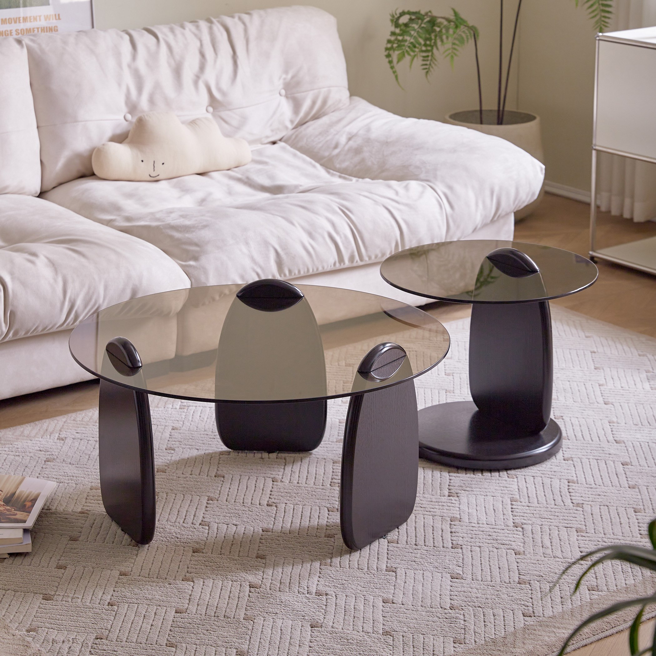 طقم طاولات قهوة بسطح زجاجي من قطعتين من ألموند-PROMO_HB_UAE_HBX10_280126-image-5
