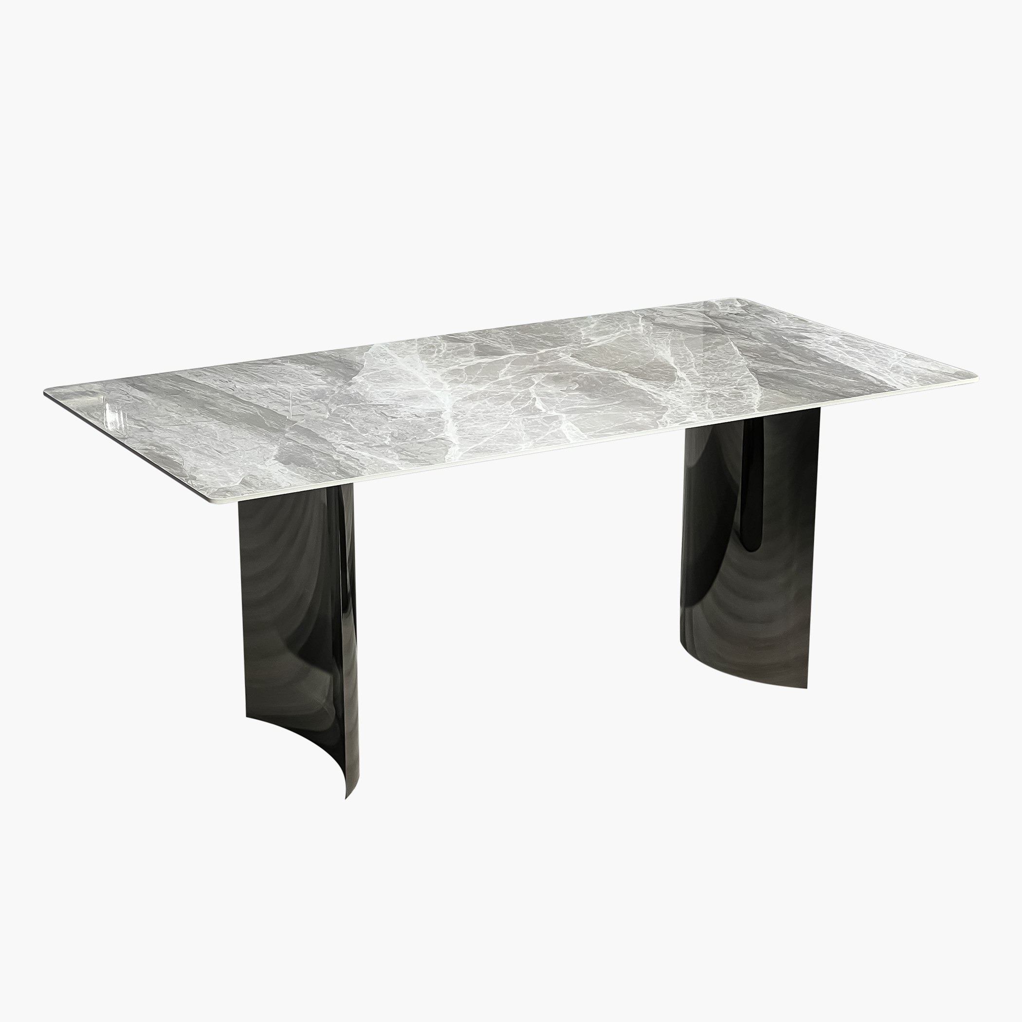 Titanium Sintered Stone Top 6-Seater Dining Table Set-hbxfurniture-diningtablesandsets-diningsets-sixseater-image-15