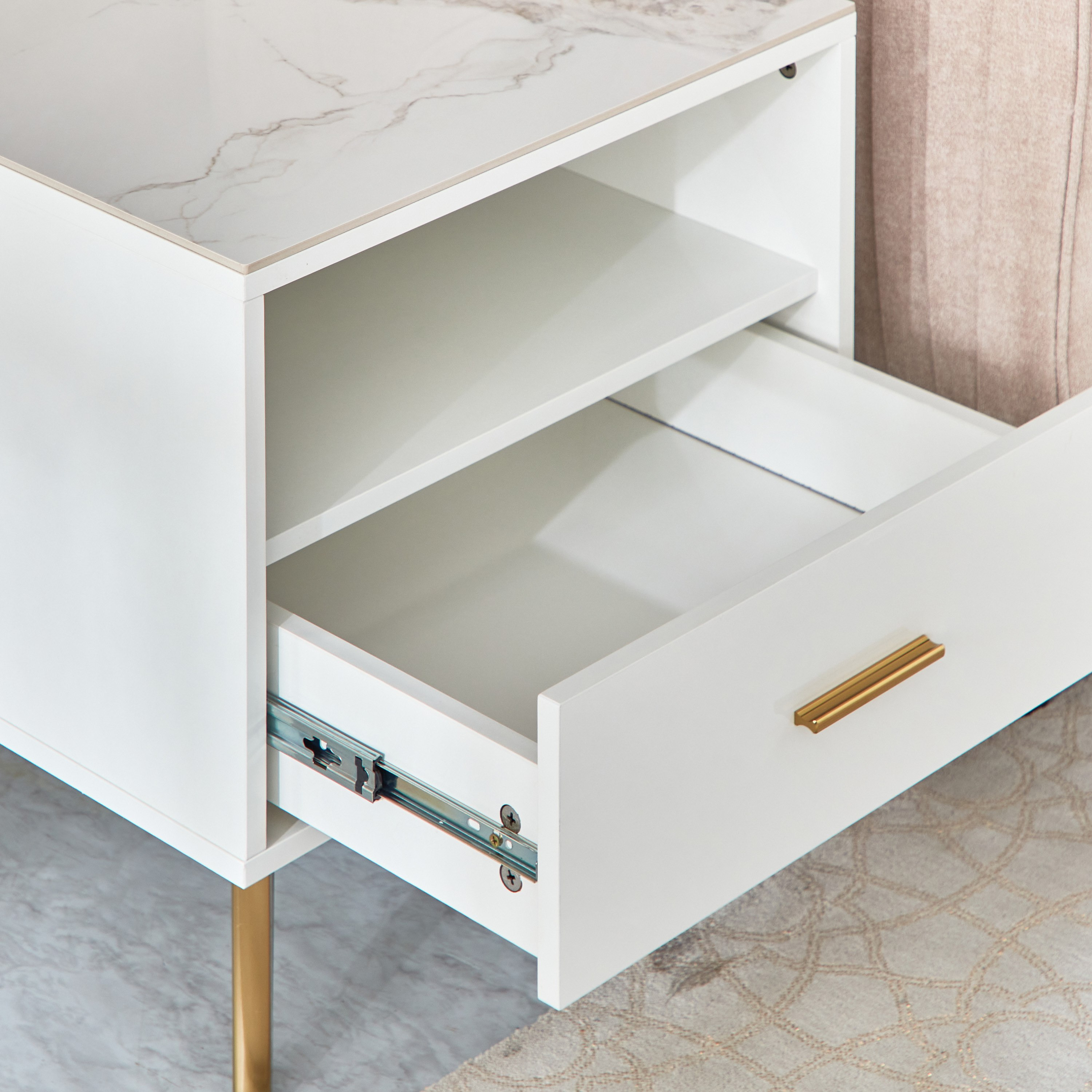 طاولة جانبية بسطح من الحجر الملبد من بيرل-hbxfurniture-livingroom-endtables-image-4