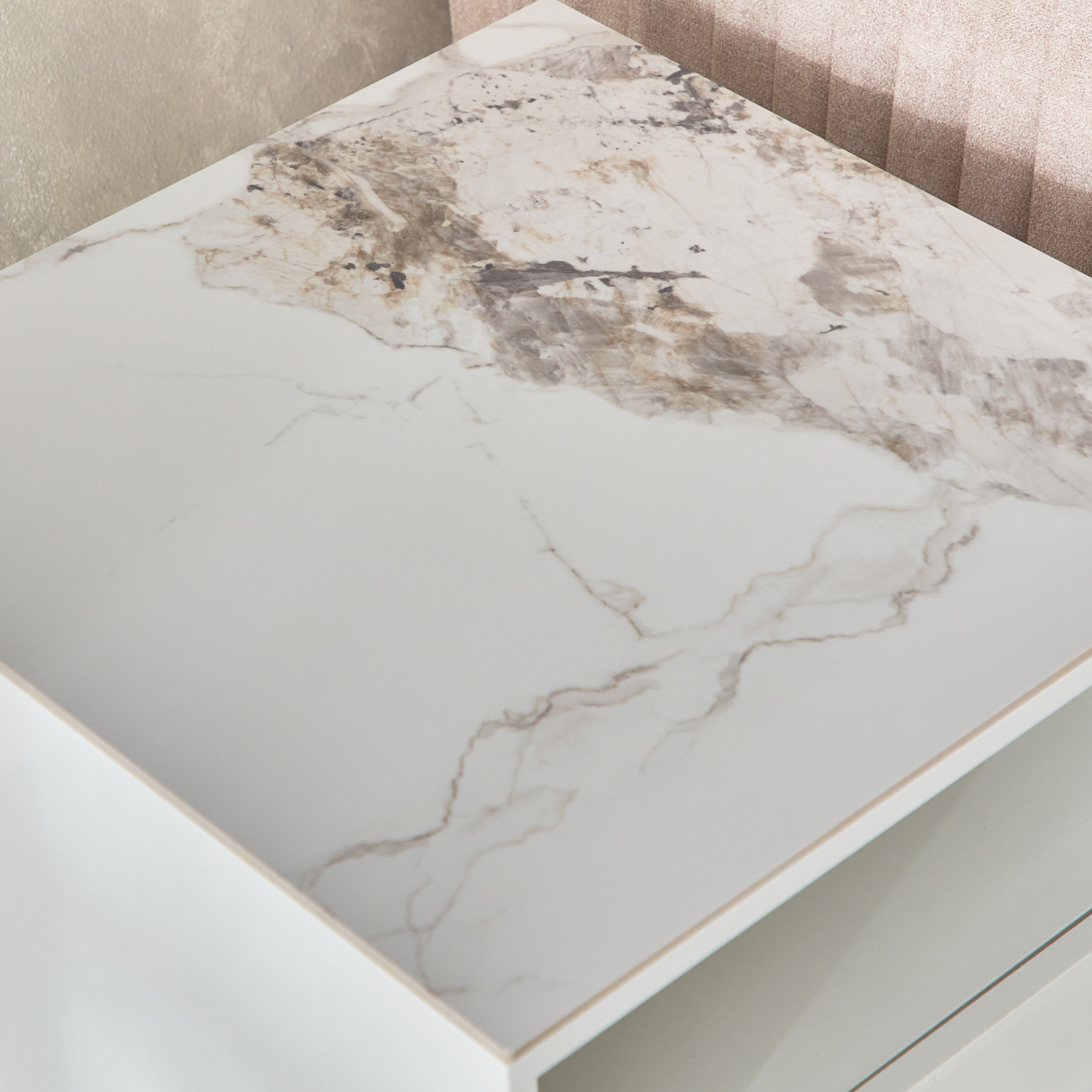 طاولة جانبية بسطح من الحجر الملبد من بيرل-hbxfurniture-livingroom-endtables-image-5