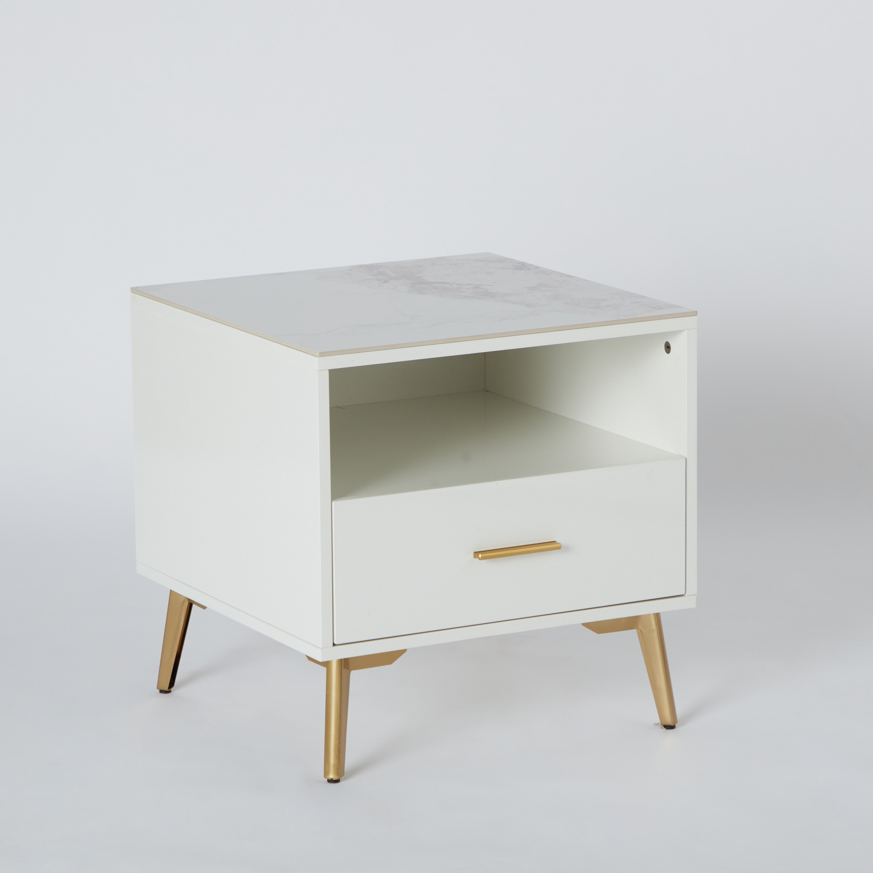 طاولة جانبية بسطح من الحجر الملبد من بيرل-hbxfurniture-livingroom-endtables-image-9