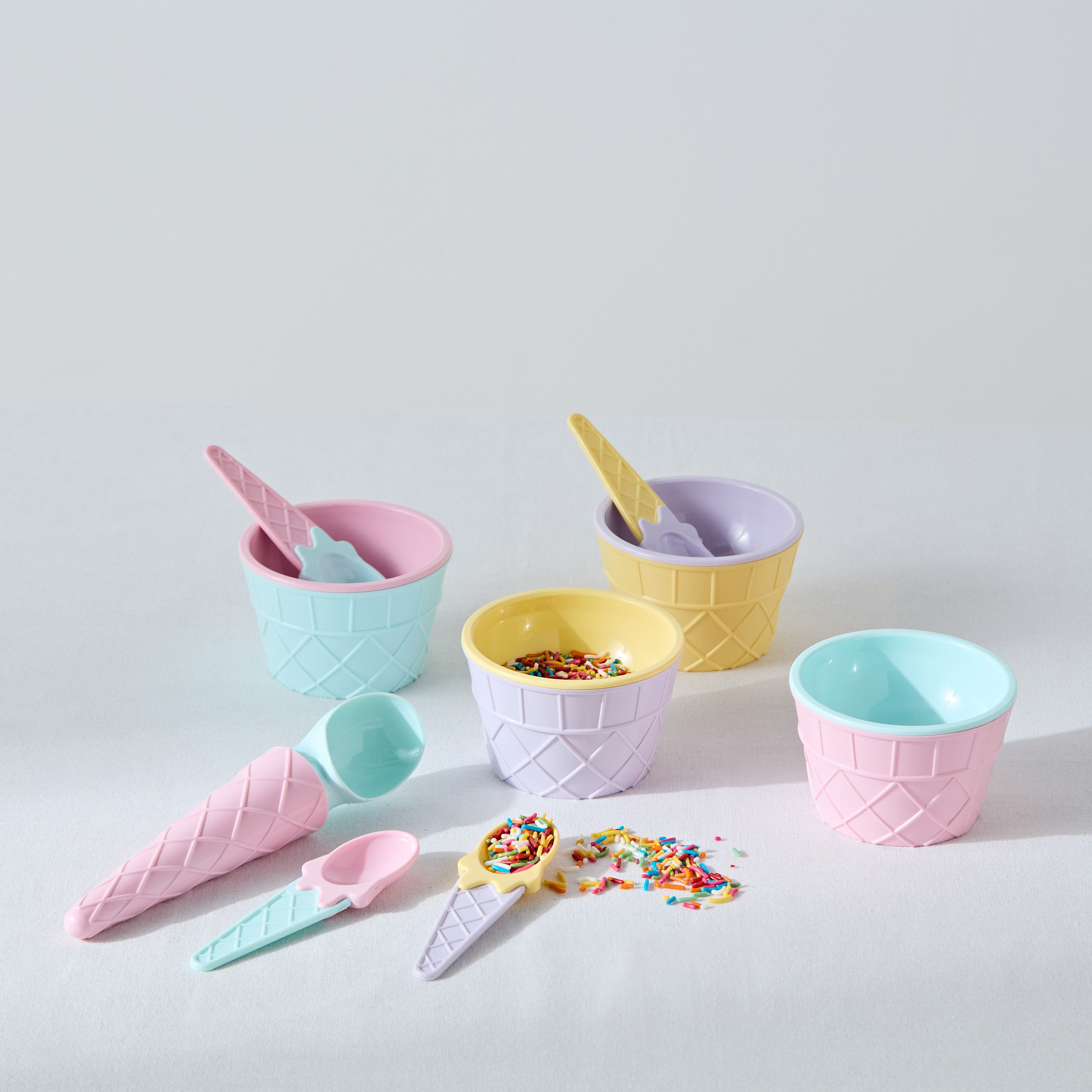 Carnaval Ice Cream Set-hbxdecorandfurnishings-tabletop-crockery-image-1