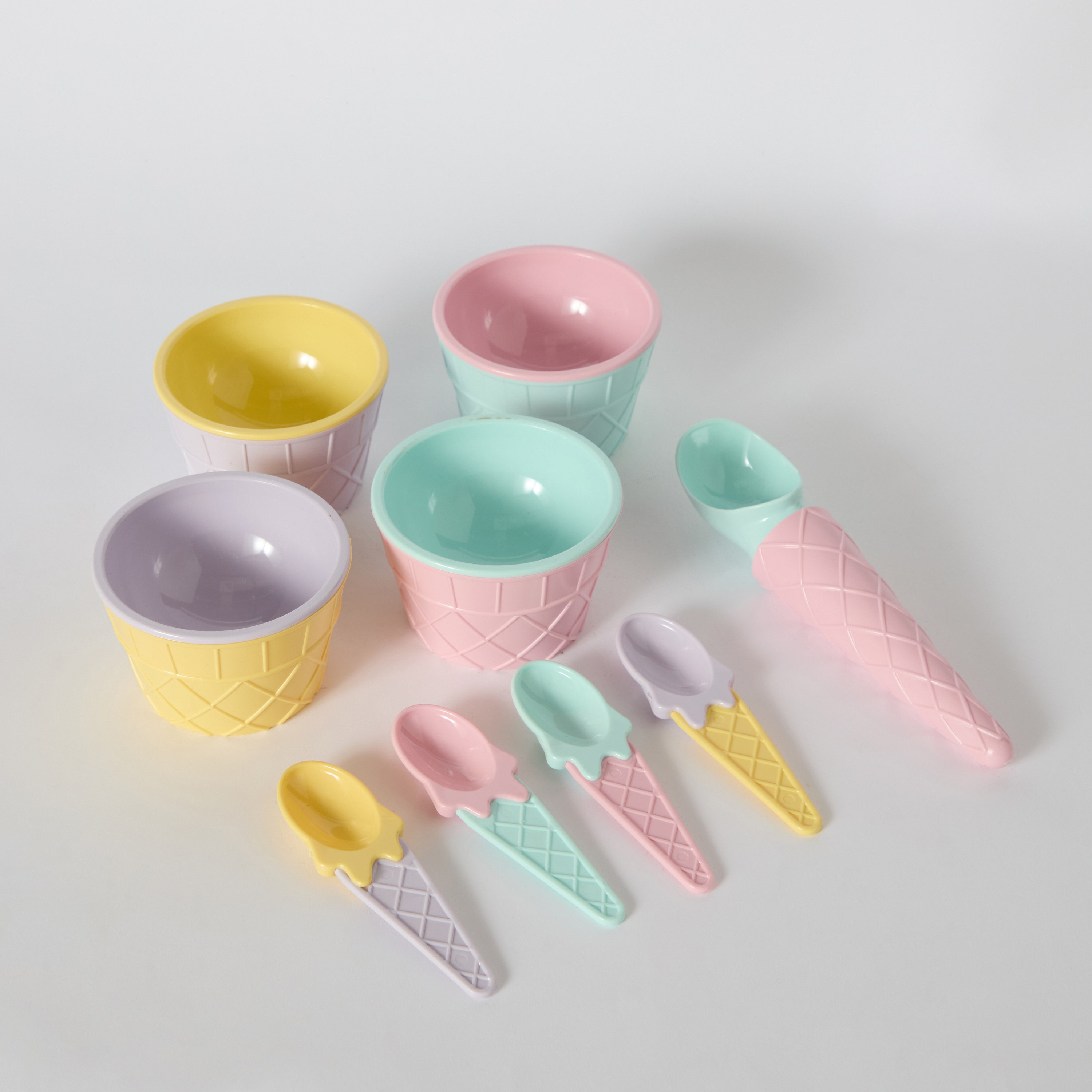 Carnaval Ice Cream Set-hbxdecorandfurnishings-tabletop-crockery-image-4