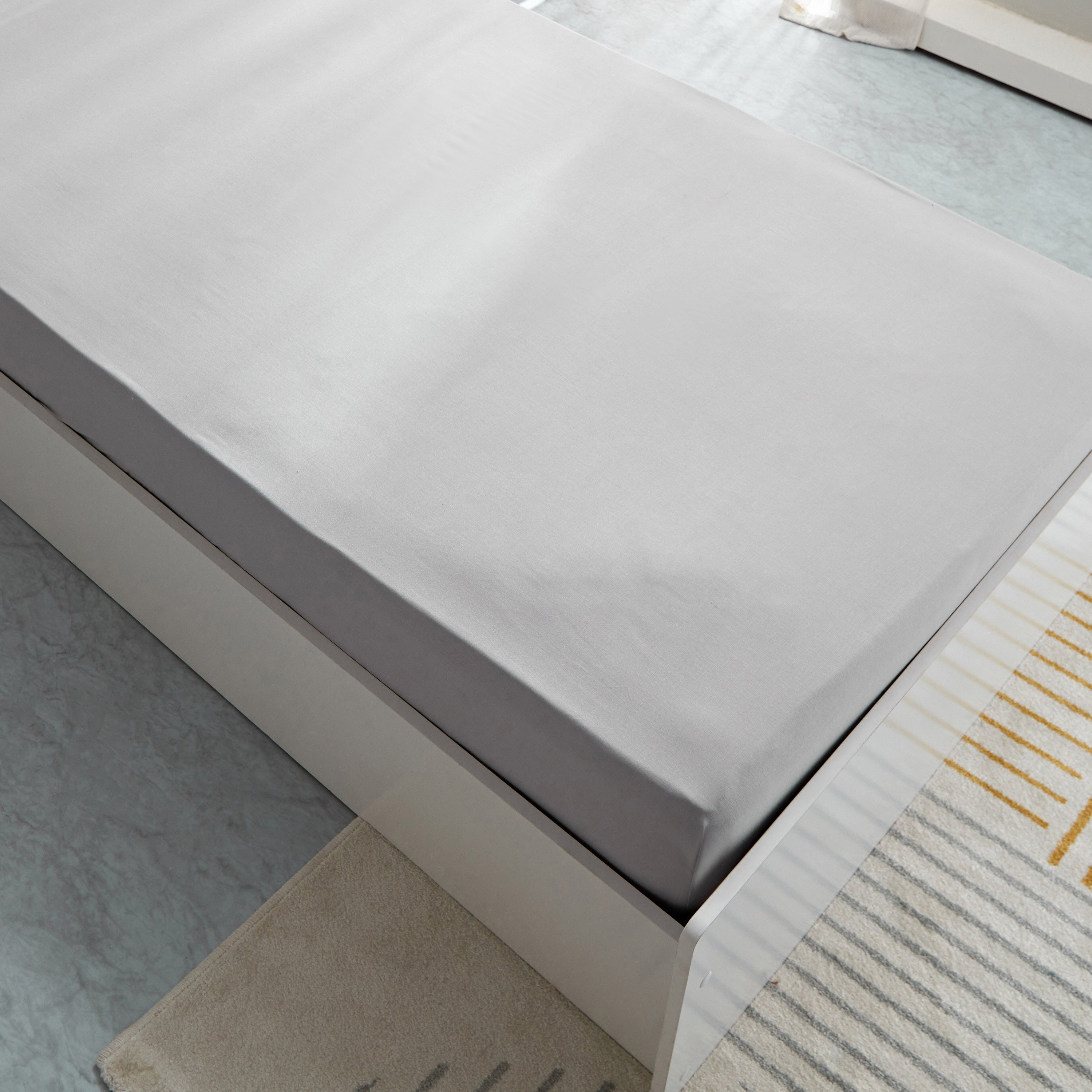 شرشف مطاطي فردي بولي قطن من بريستول - 90x200+25 سم-hbxhomeware-hbxbedroom-image-3