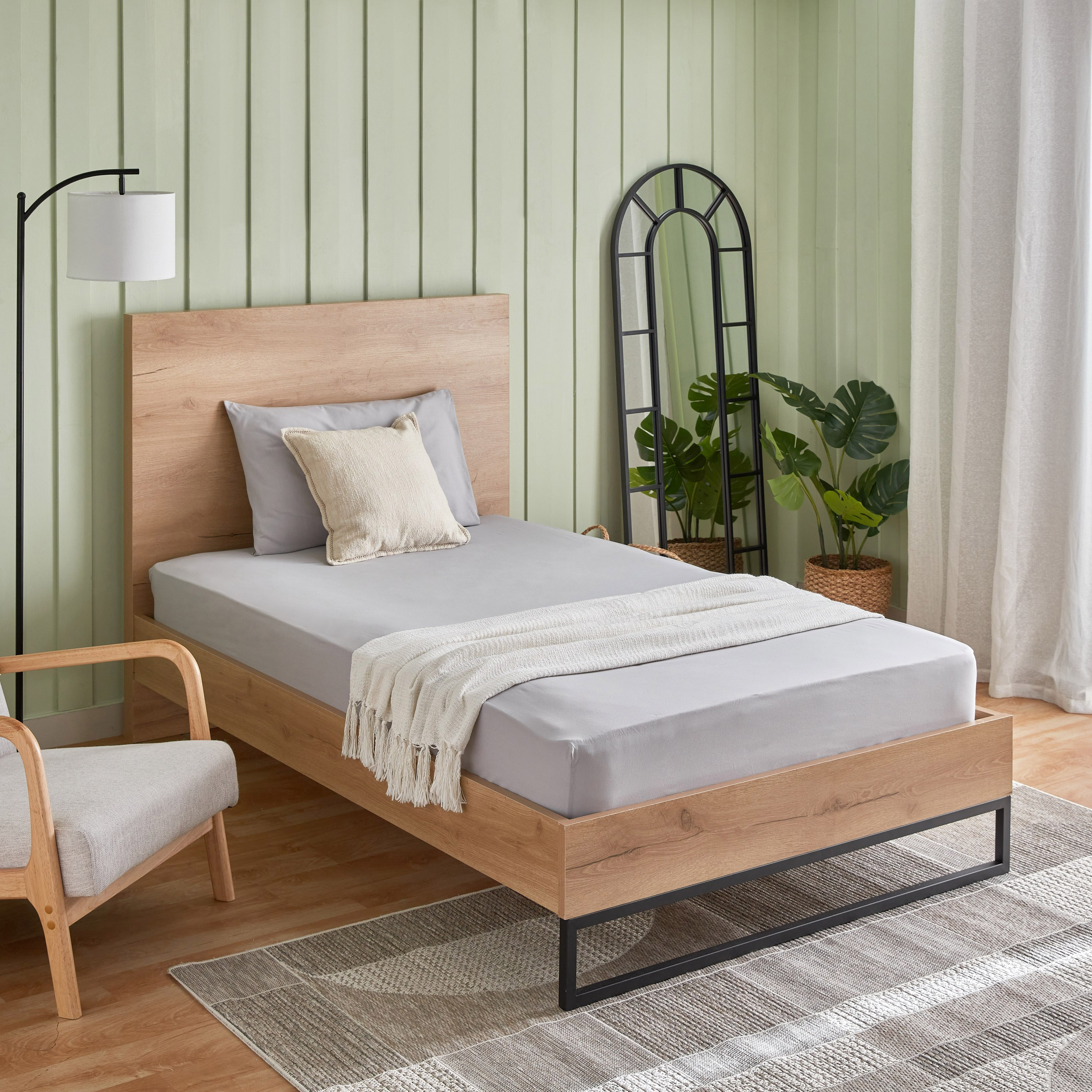 شرشف مطاطي توين بولي قطن من بريستول - 120x200+25 سم-hbxhomeware-hbxbedroom-image-7